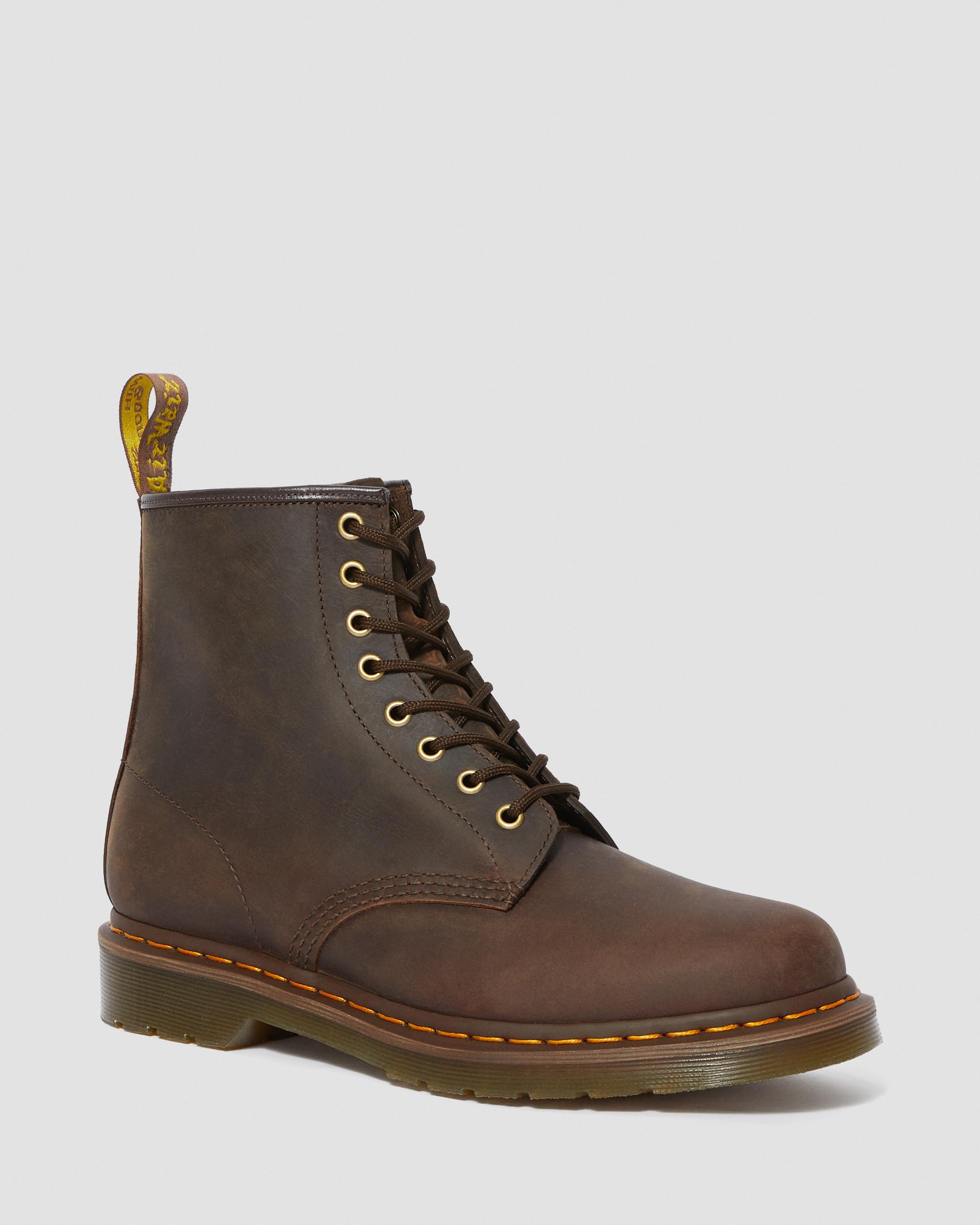 1460 Crazy Horse Leather Lace-up Ankle Boots