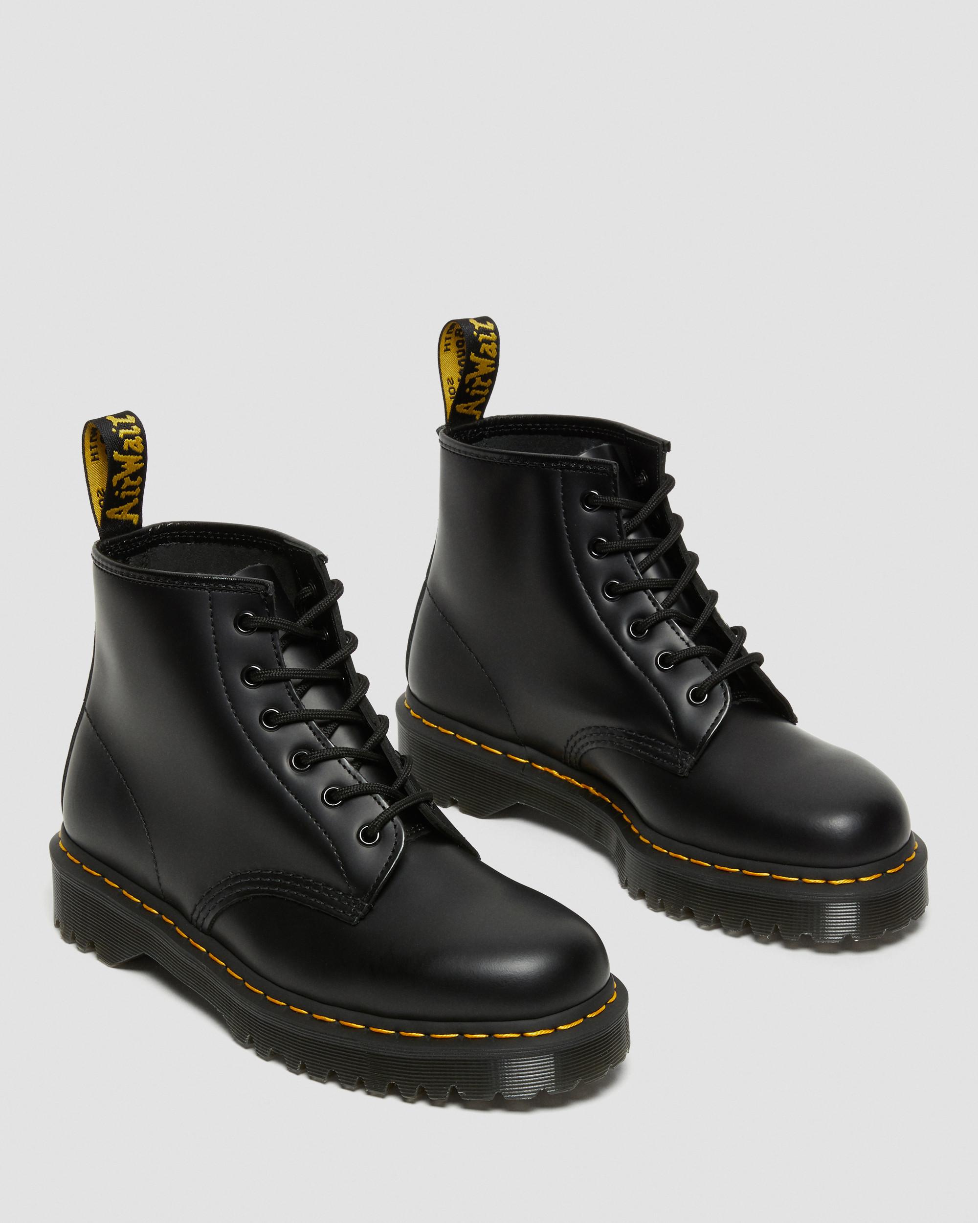 101 Bex Smooth Leather Platform Boots