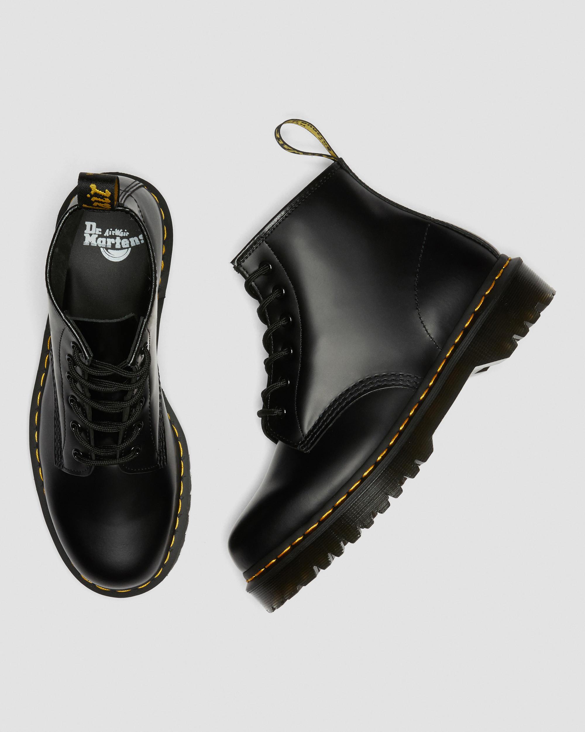101 Bex Smooth Leather Platform Boots