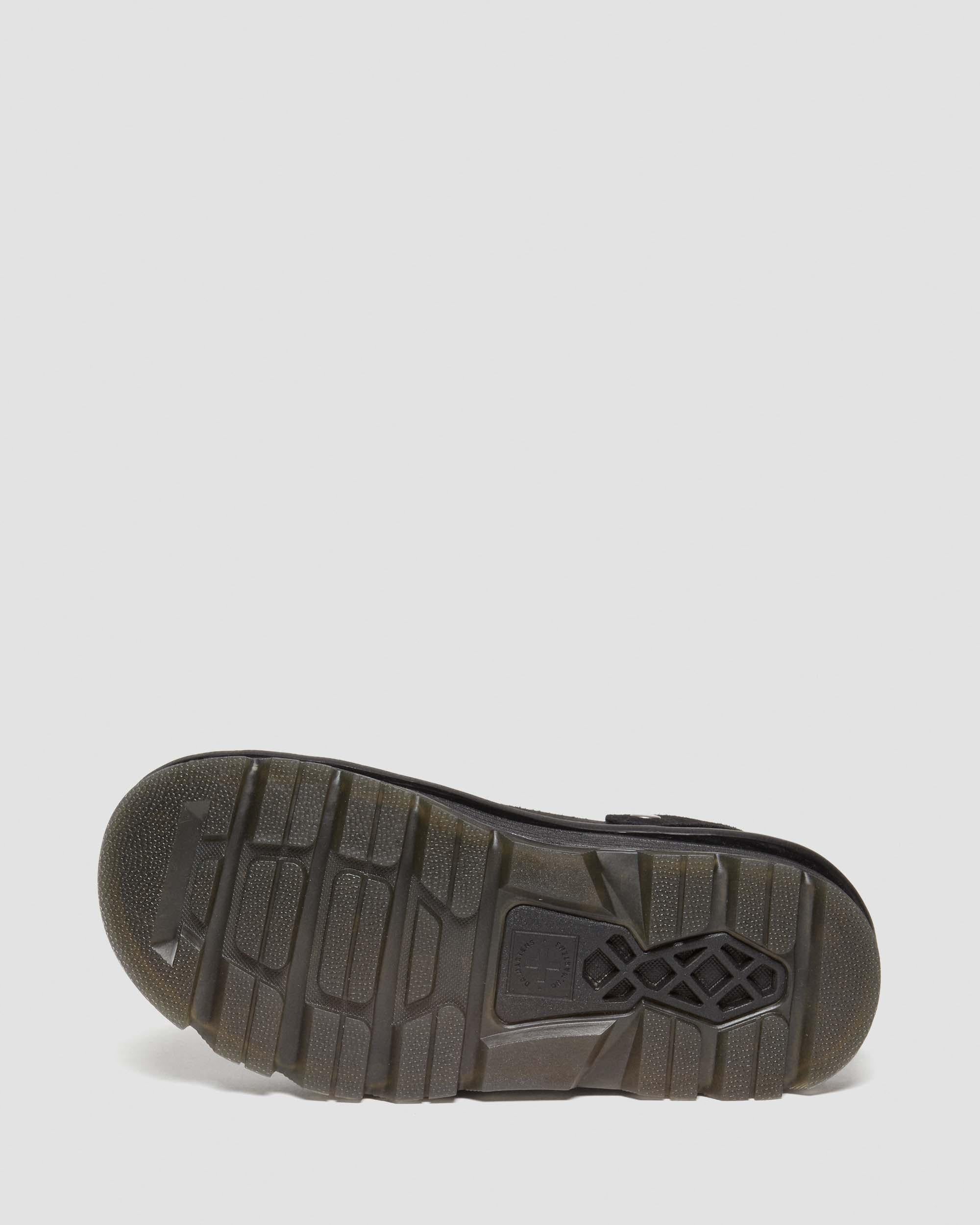 Zebzag Suede Casual Slingback Platform Mules