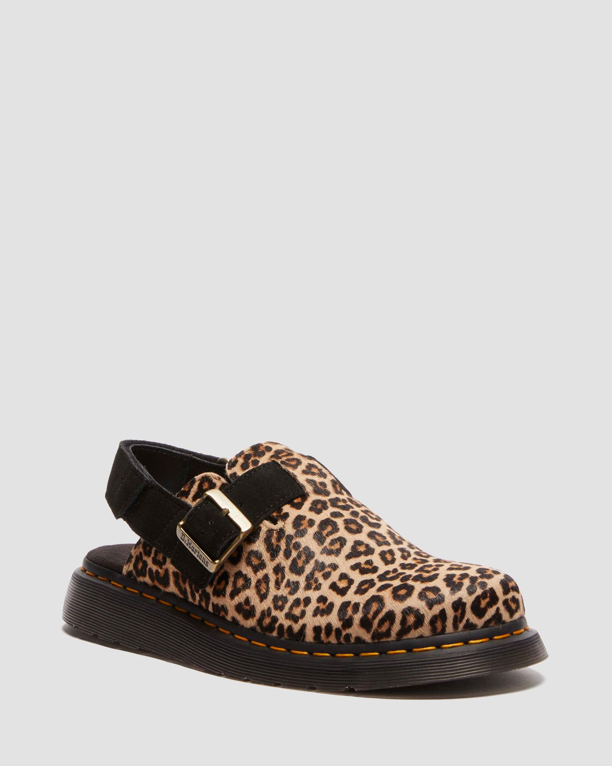 Jorge II Suede and Hair-On Leather Mules