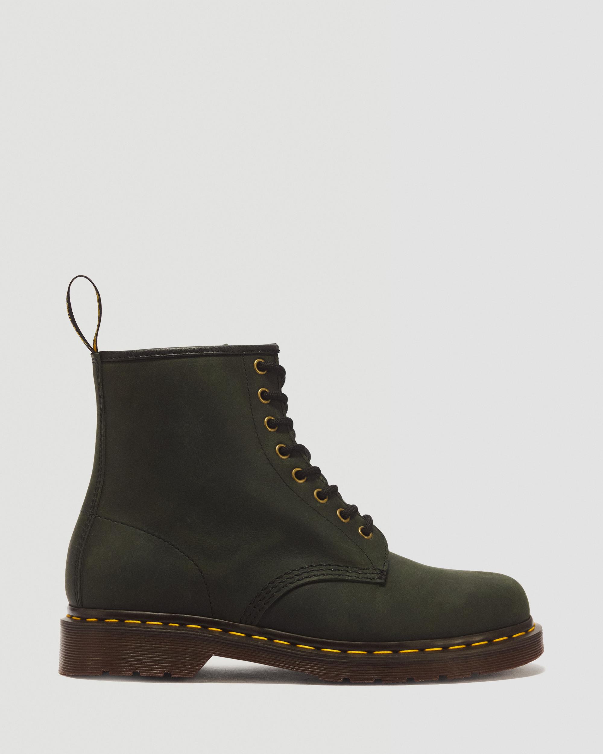 1460 Crazy Horse Leather Lace-up Ankle Boots