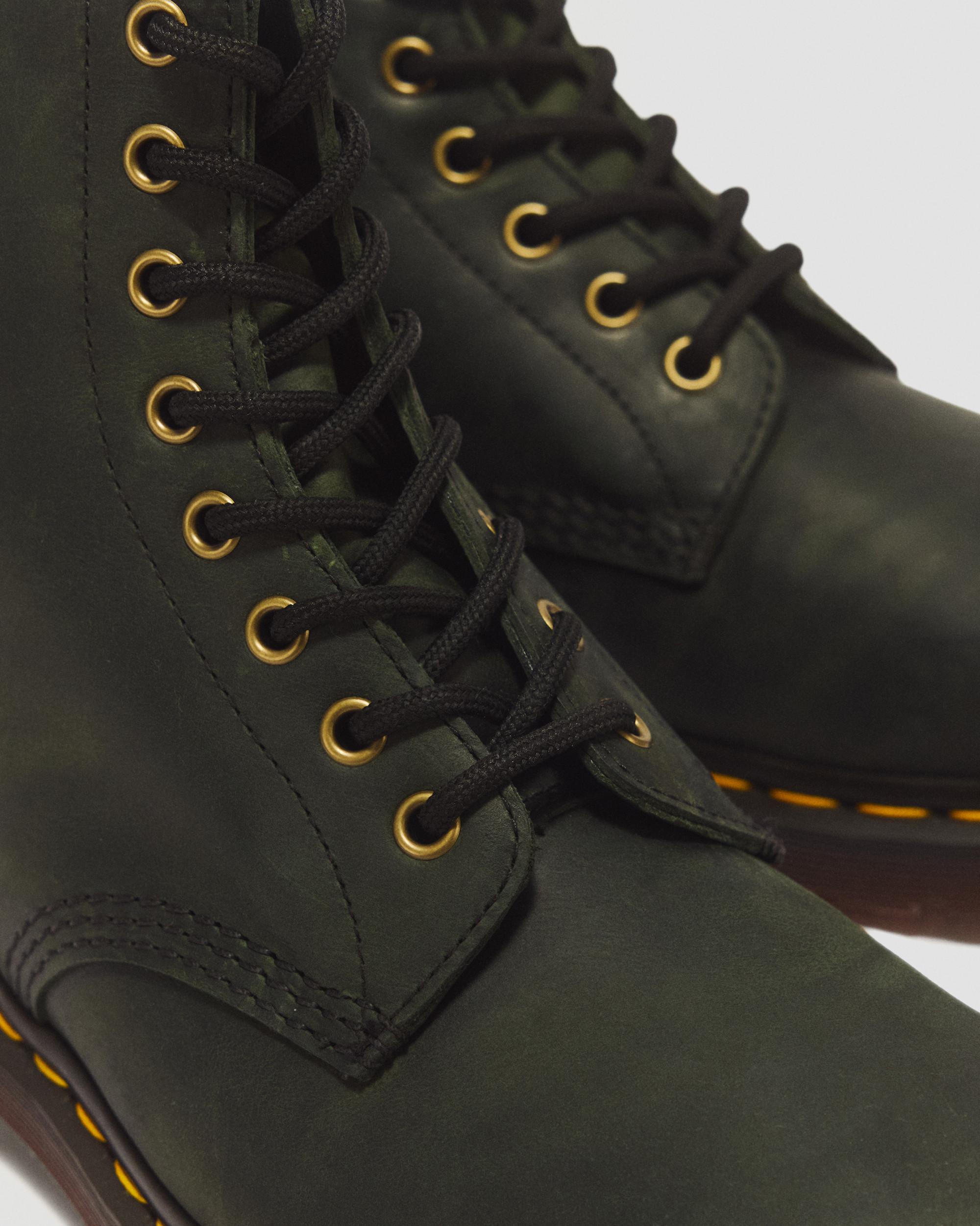 1460 Crazy Horse Leather Lace-up Ankle Boots