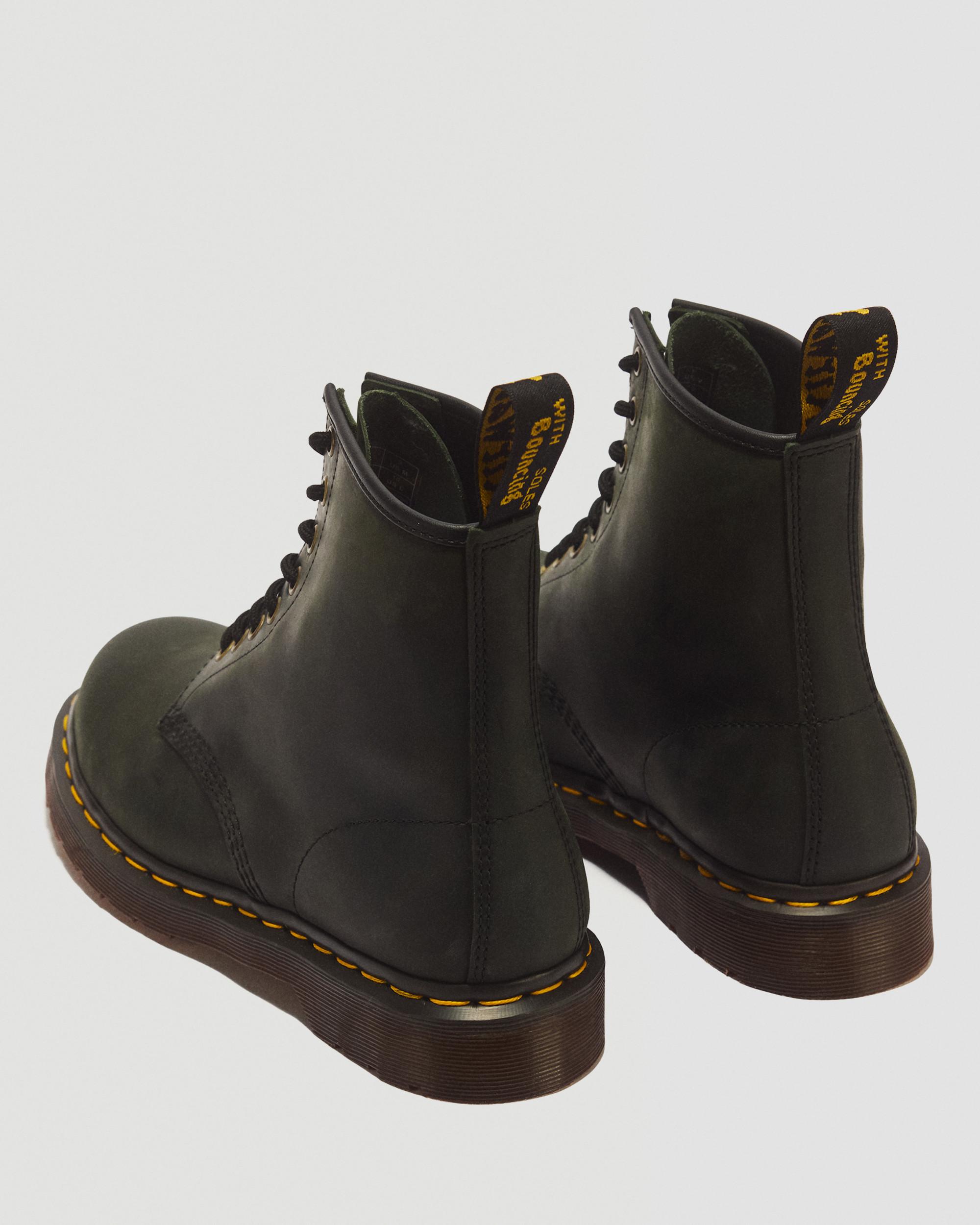 1460 Crazy Horse Leather Lace-up Ankle Boots
