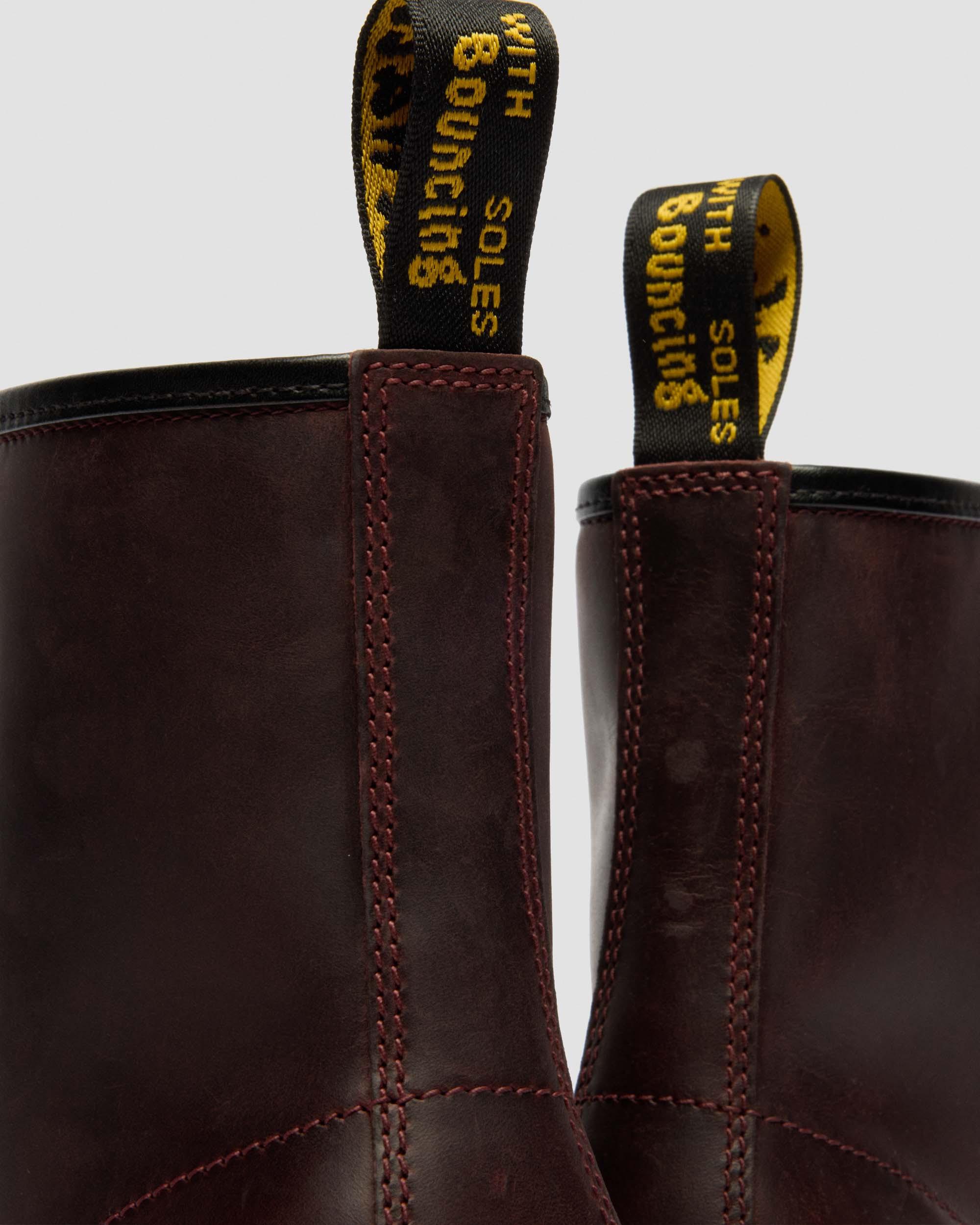 1460 Crazy Horse Leather Lace-up Ankle Boots