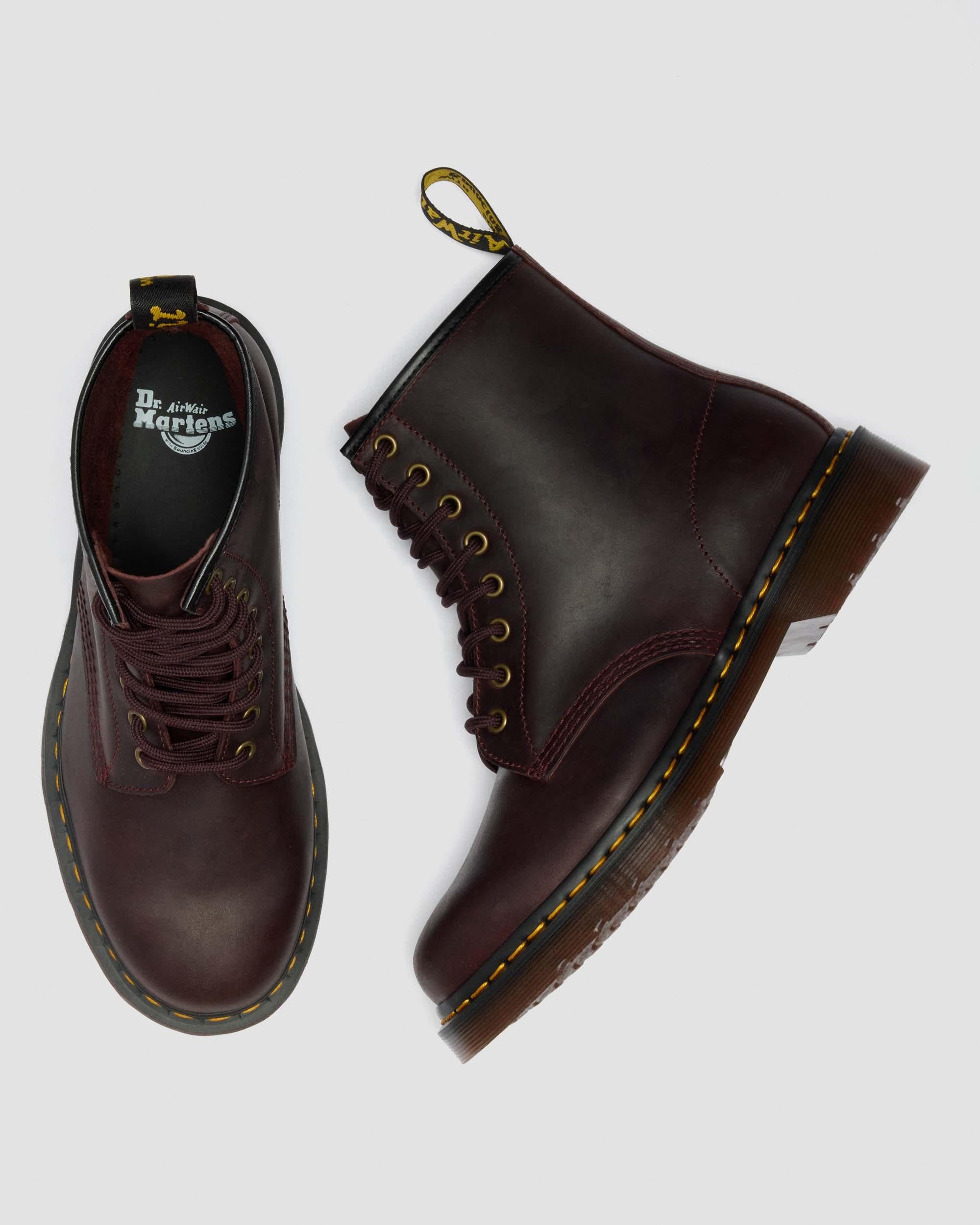 1460 Crazy Horse Leather Lace-up Ankle Boots
