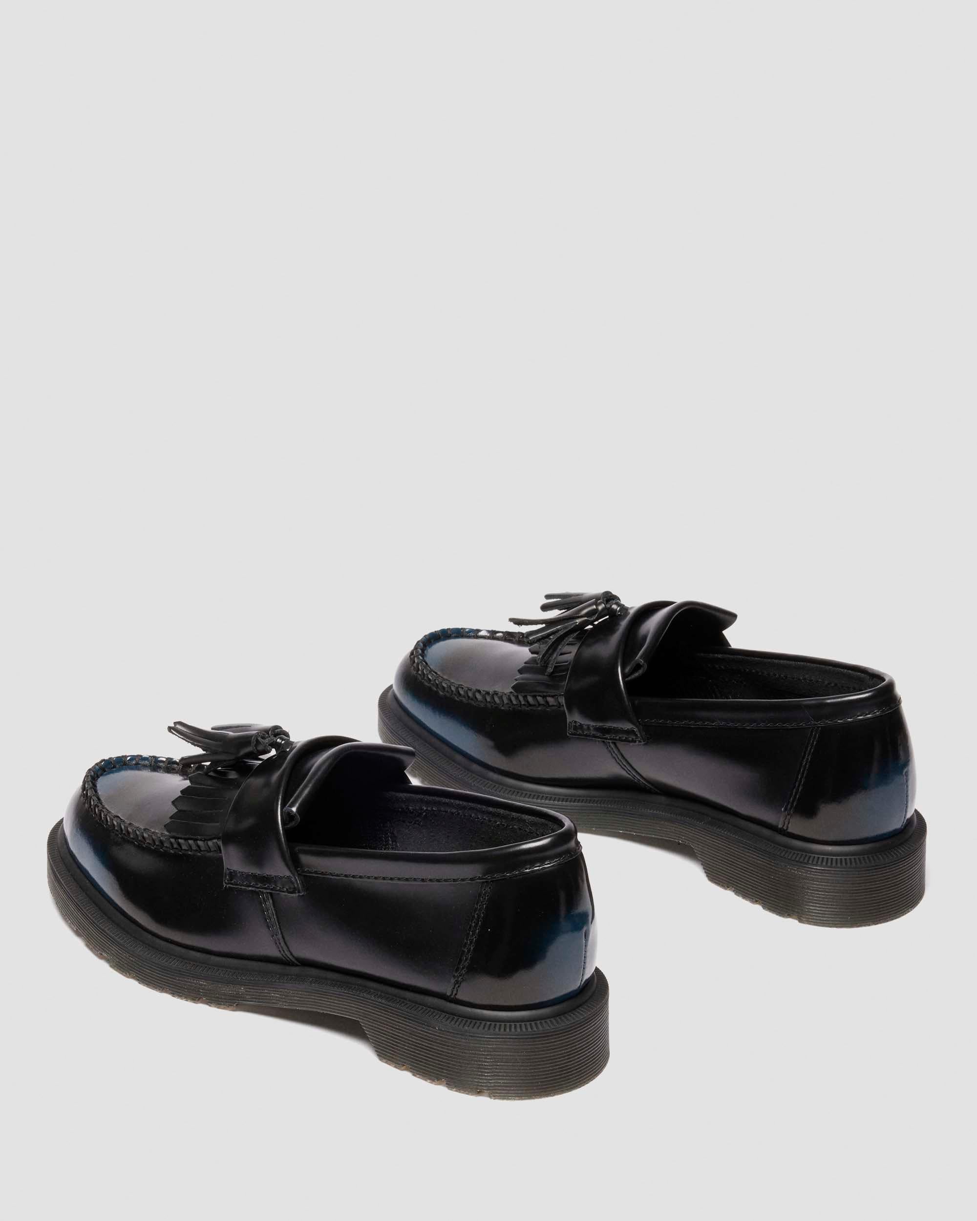 Adrian Tassel Arcadia Rub Off Leather Loafers