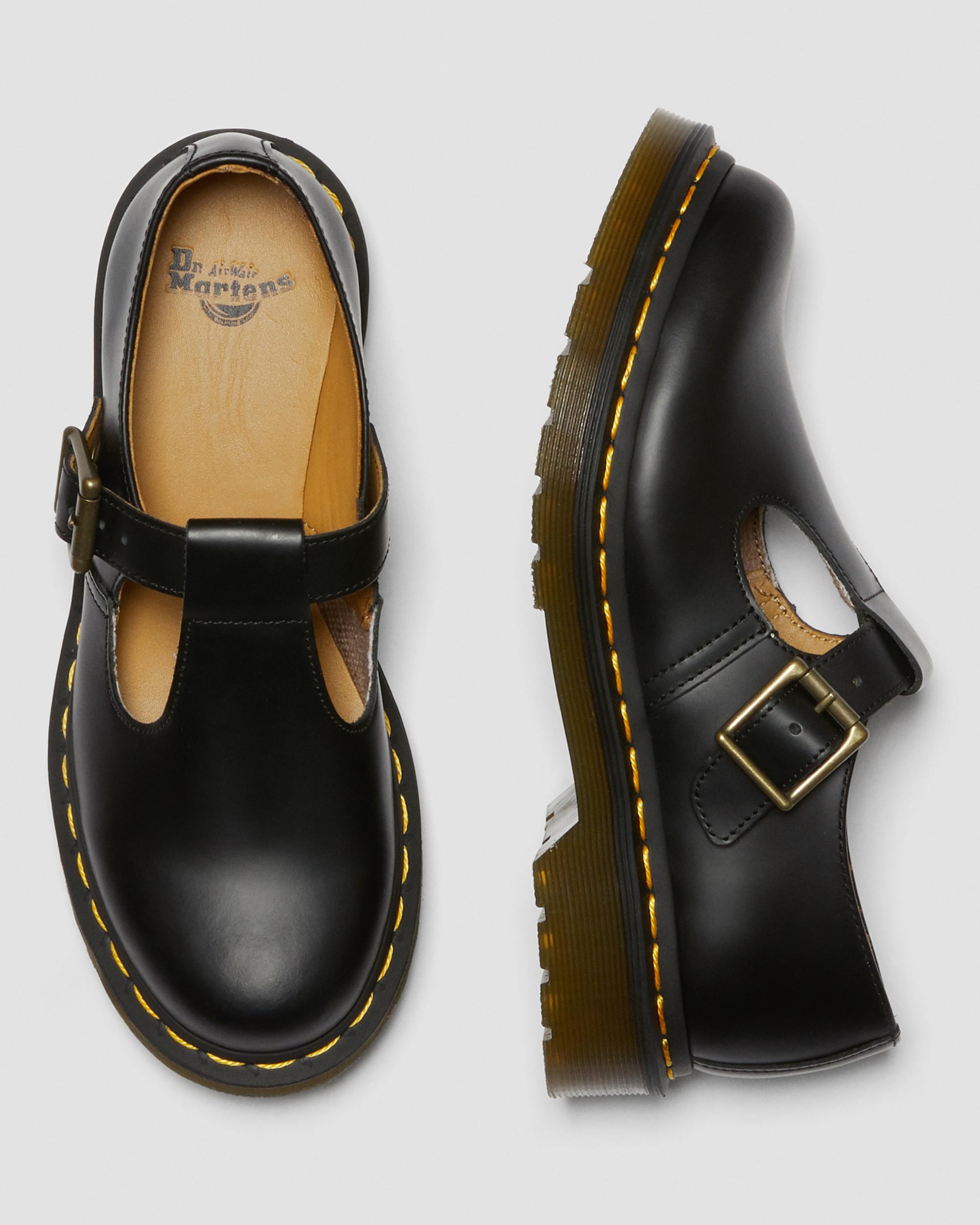 Polley Smooth Leather Mary Jane Shoes