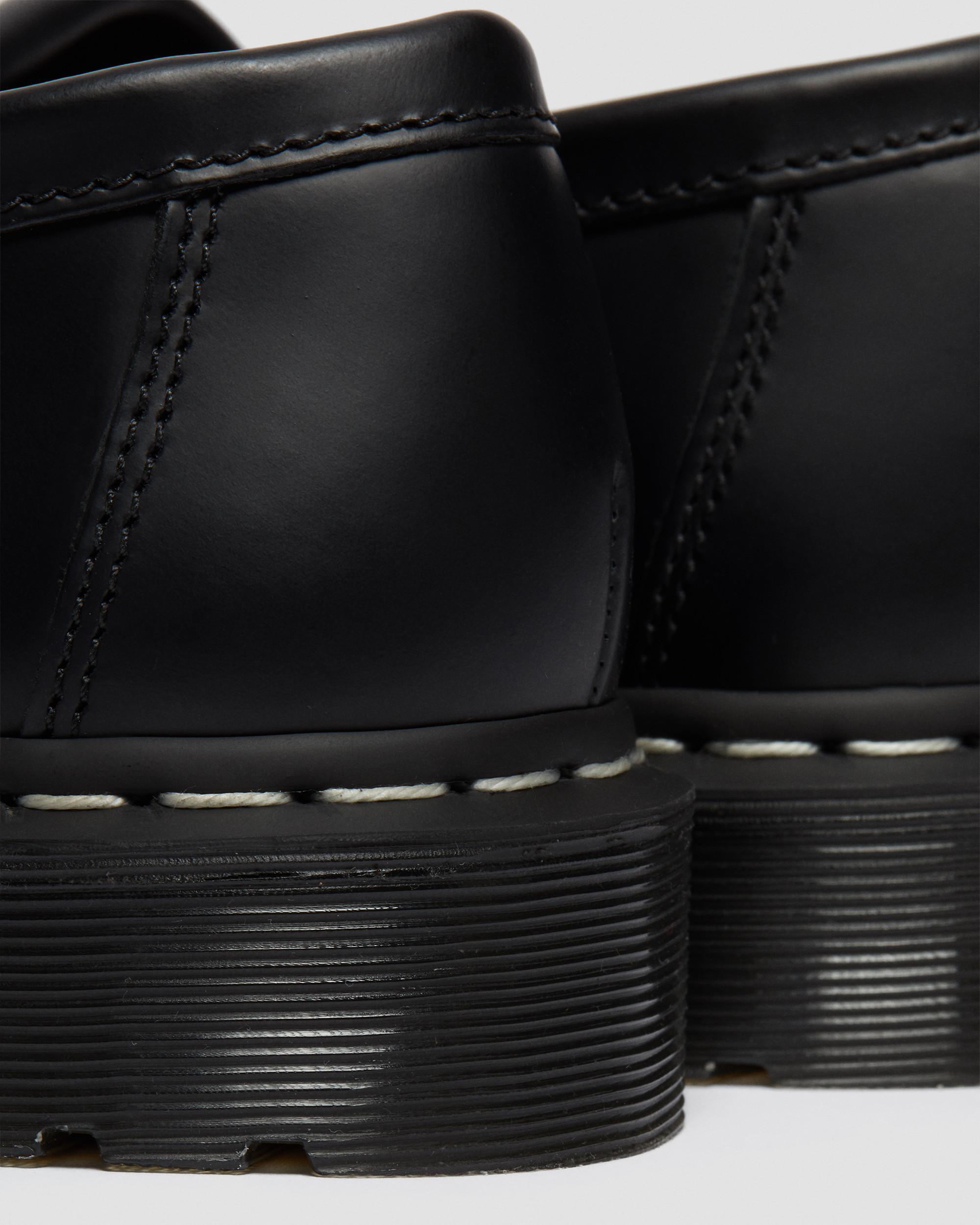 ADRIAN WHITE STITCH SMOOTH LEATHER Loafers
