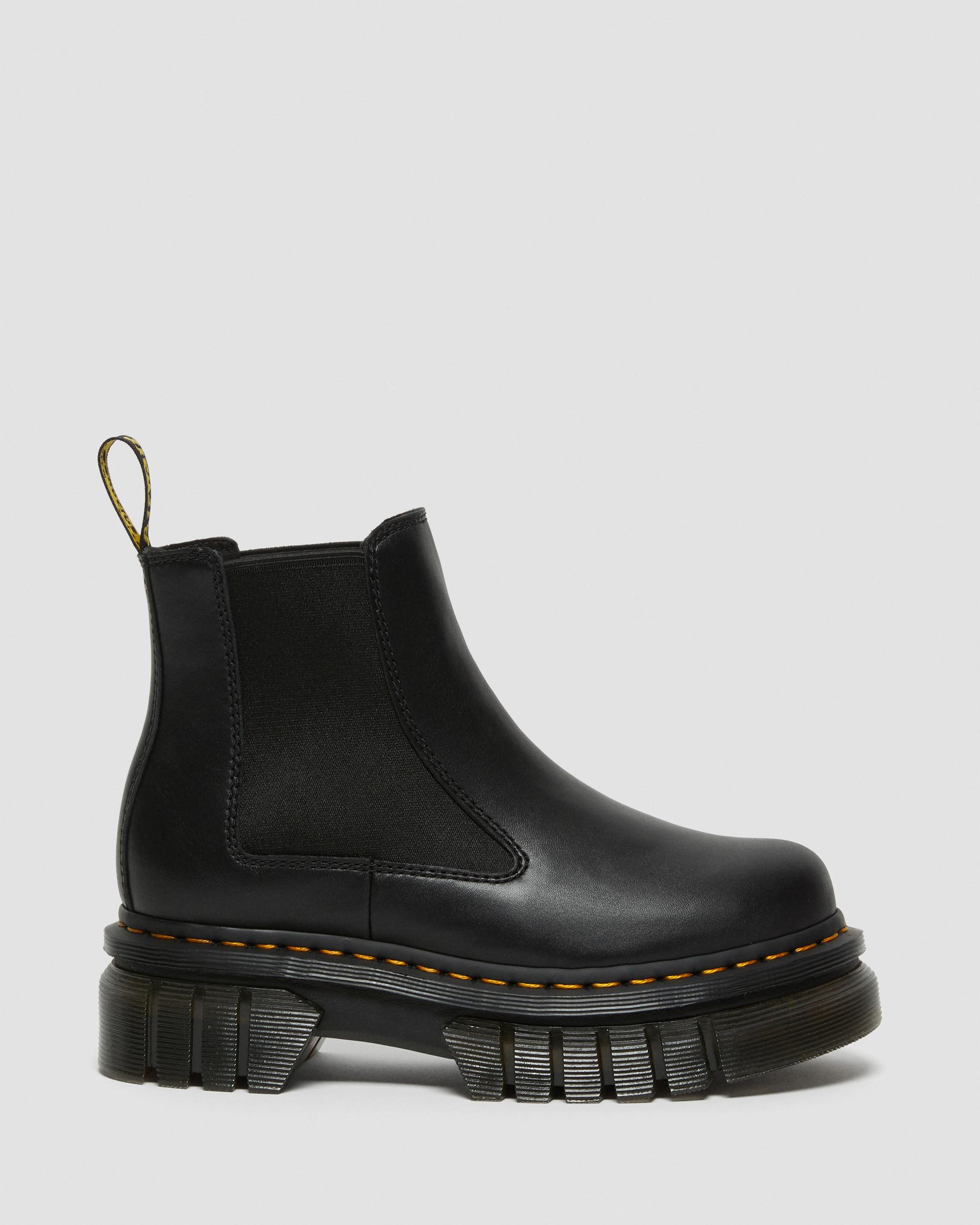 Audrick Chelsea Nappa Lux Leather Platform Boots