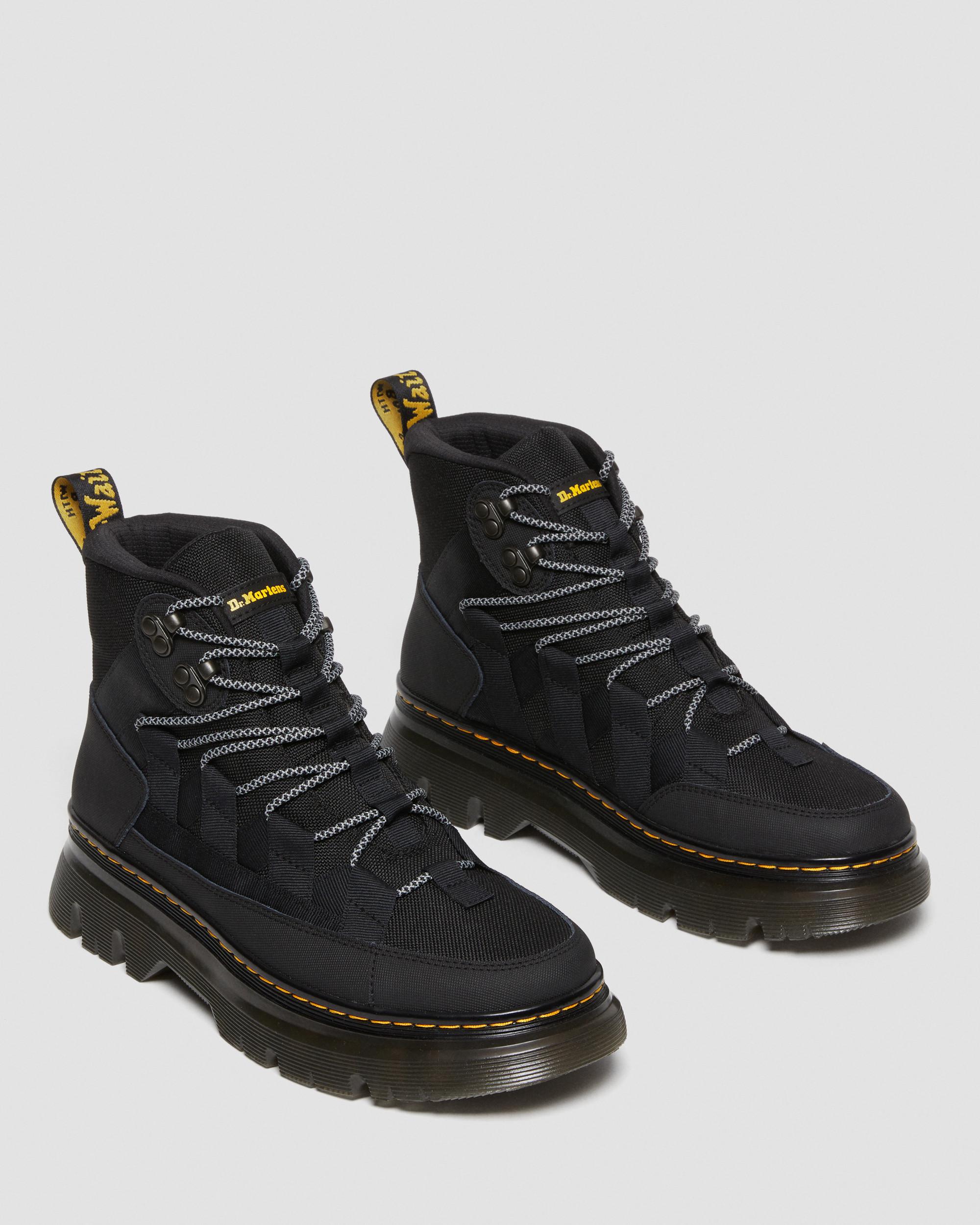 Boury Synthetic Leather Utility Boots