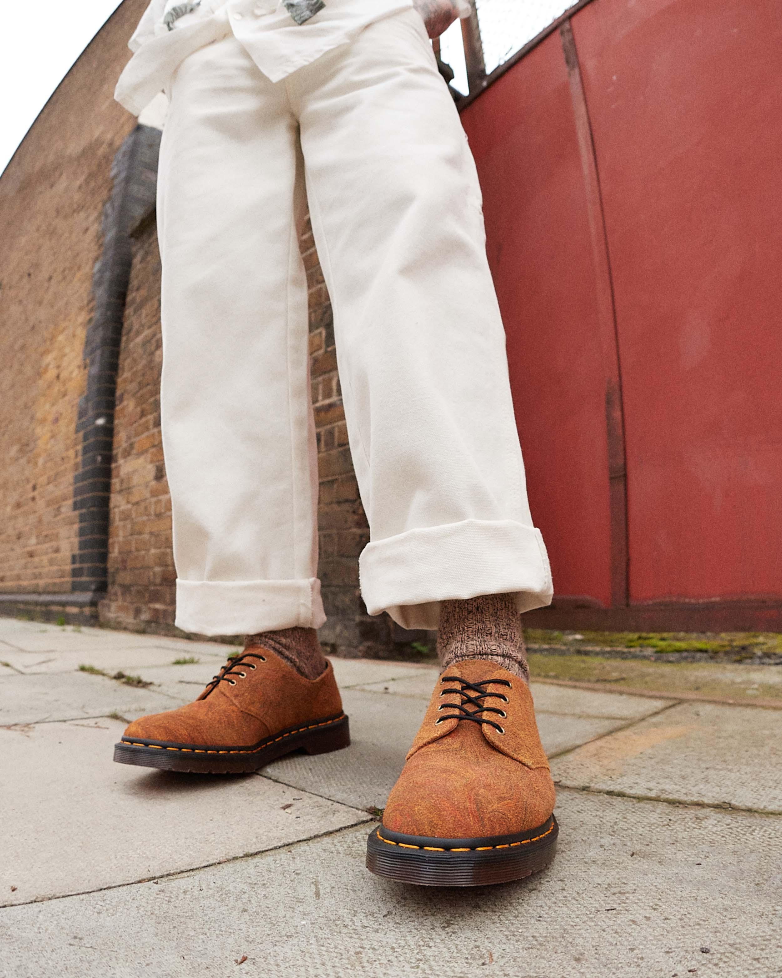Smiths Marbled Hairy Suede Shoes