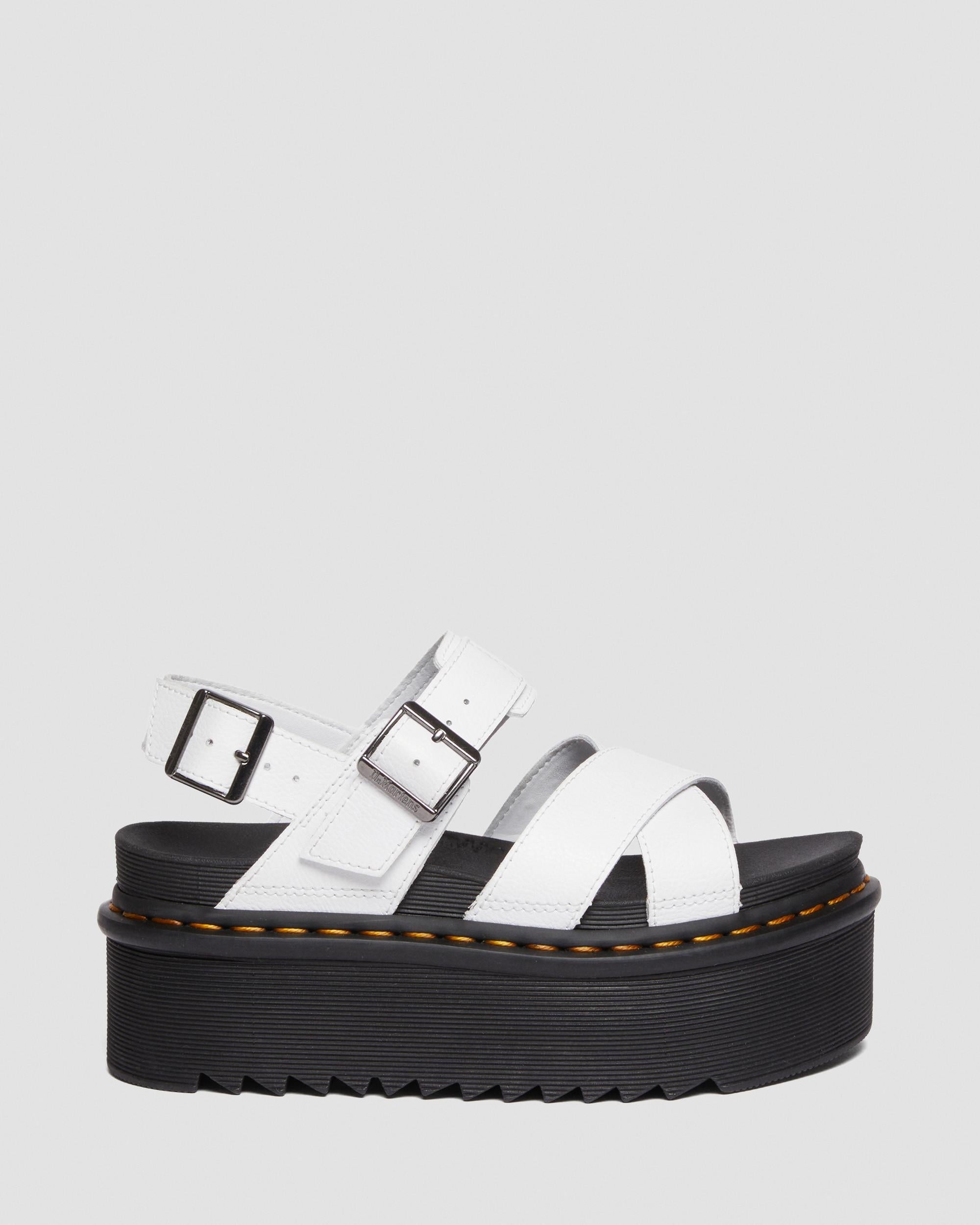Voss II Quad Athena Leather Platform Sandals