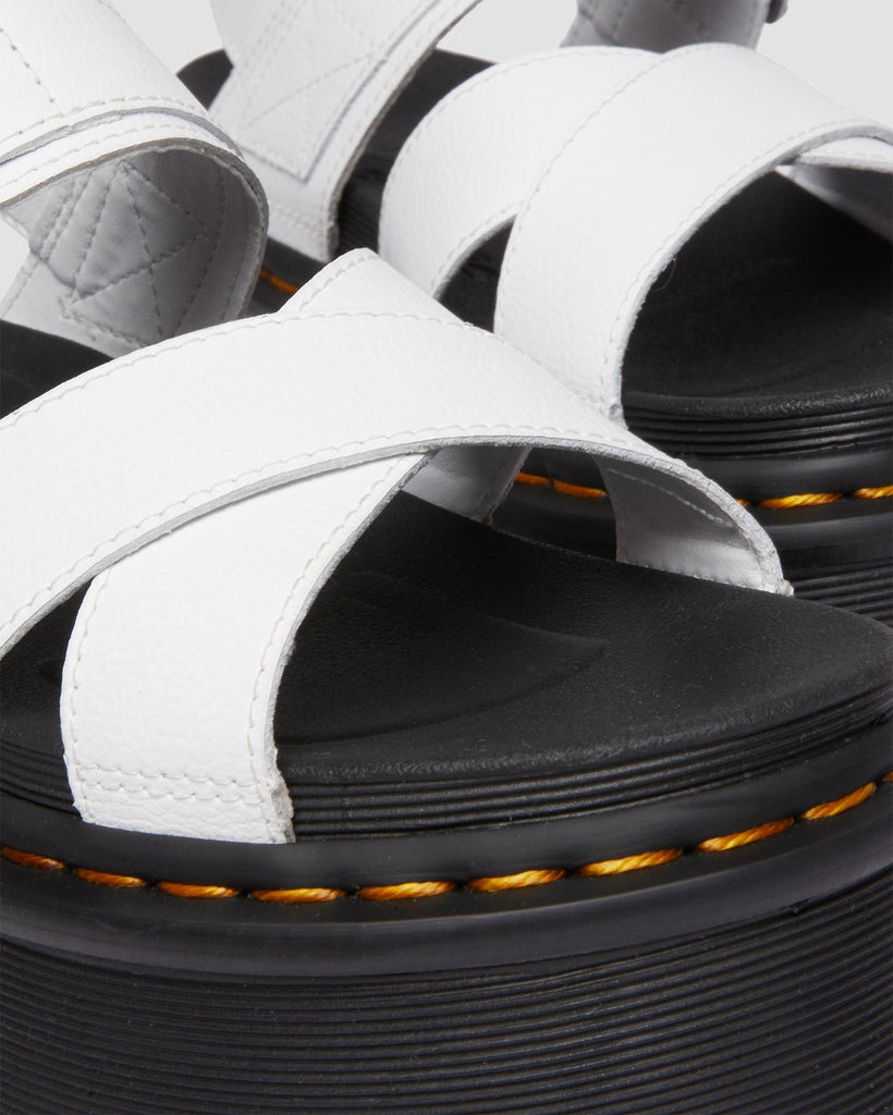 Voss II Quad Athena Leather Platform Sandals