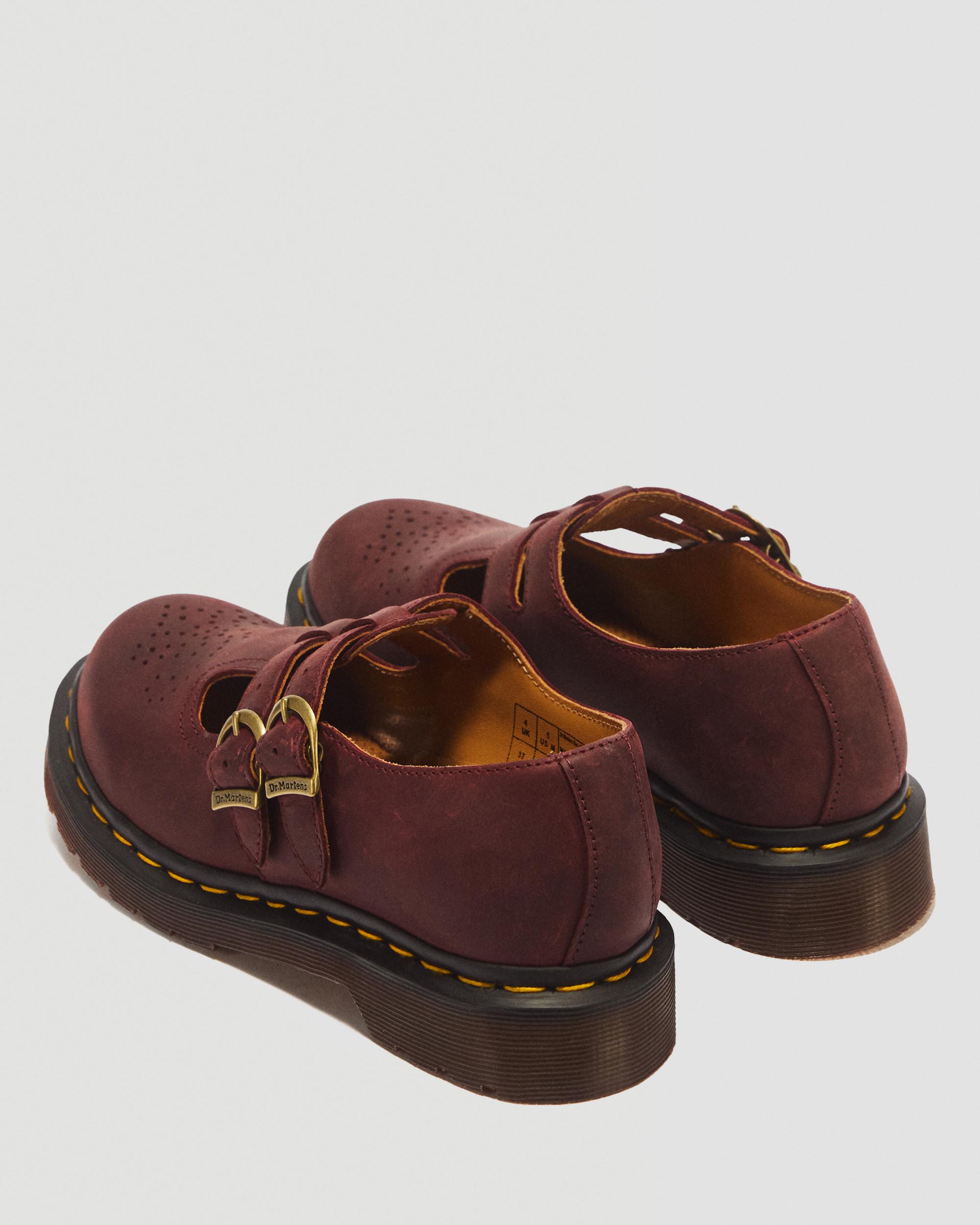 8065 Crazy Horse Leather Mary Jane Shoes