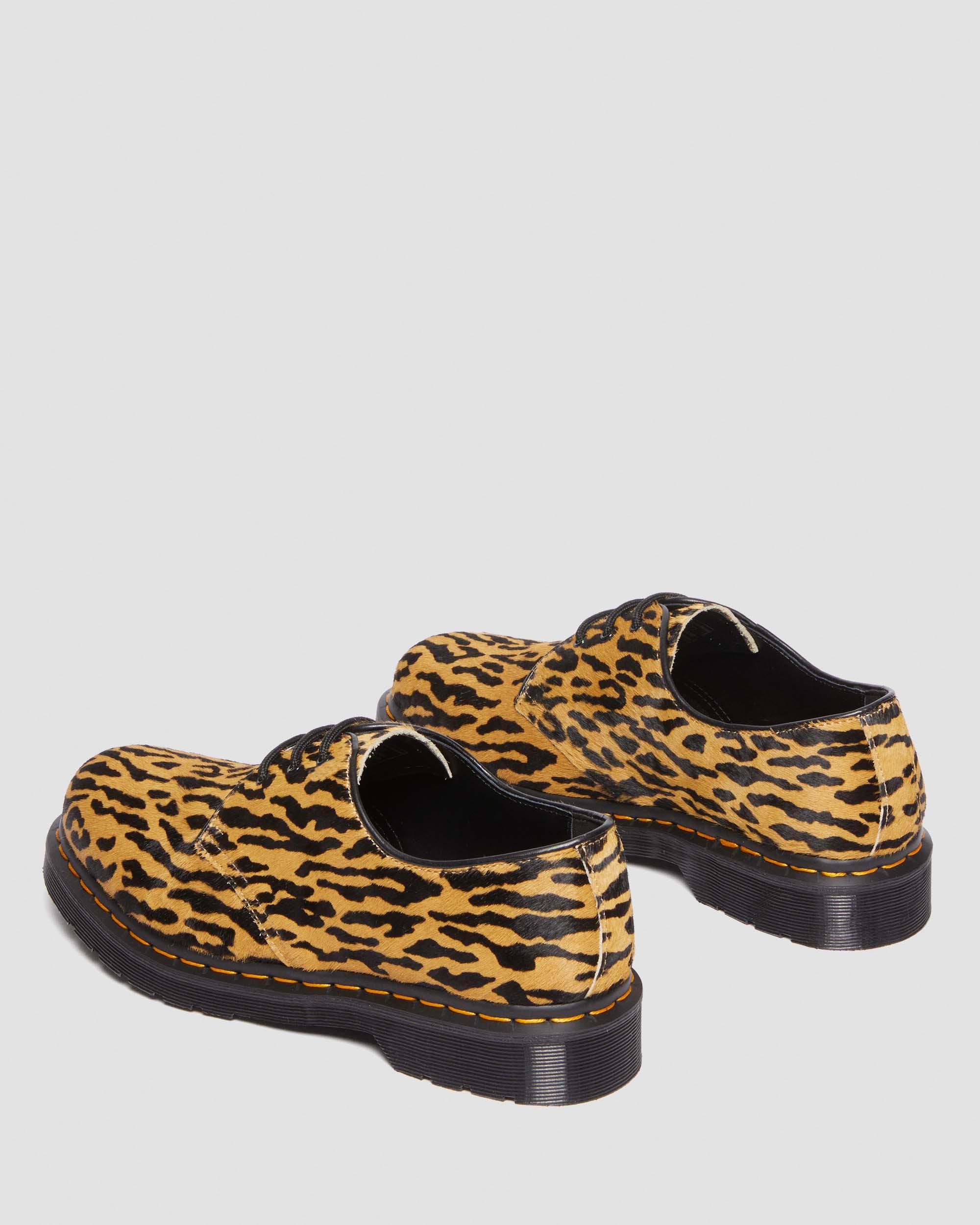 1461 Wacko Maria Camel+Black Hair-on Leather Shoes