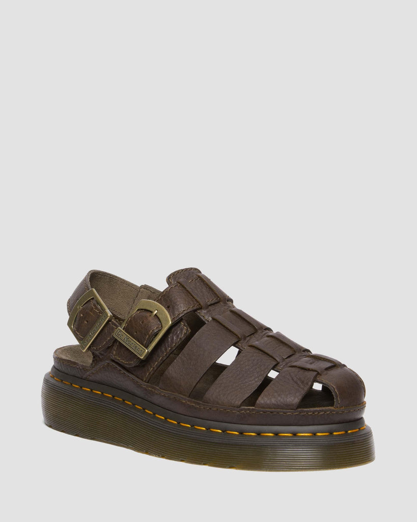 Wrenlie Grizzly Leather Sandals