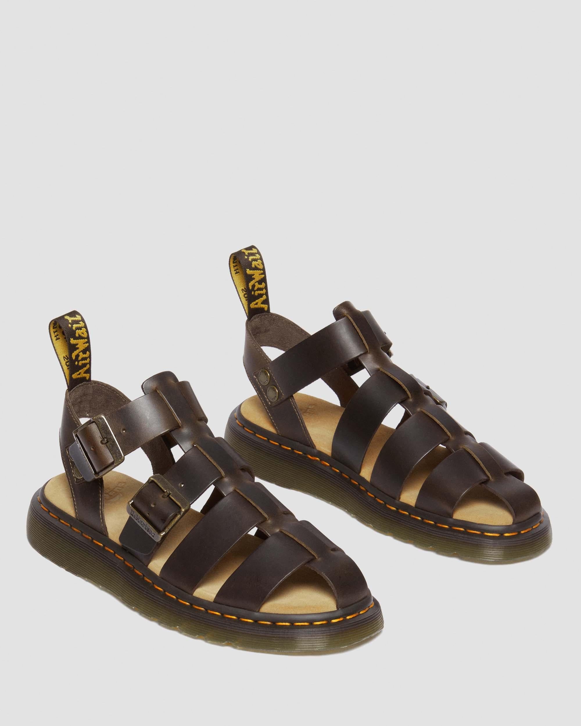 Garin Brando Leather Sandals