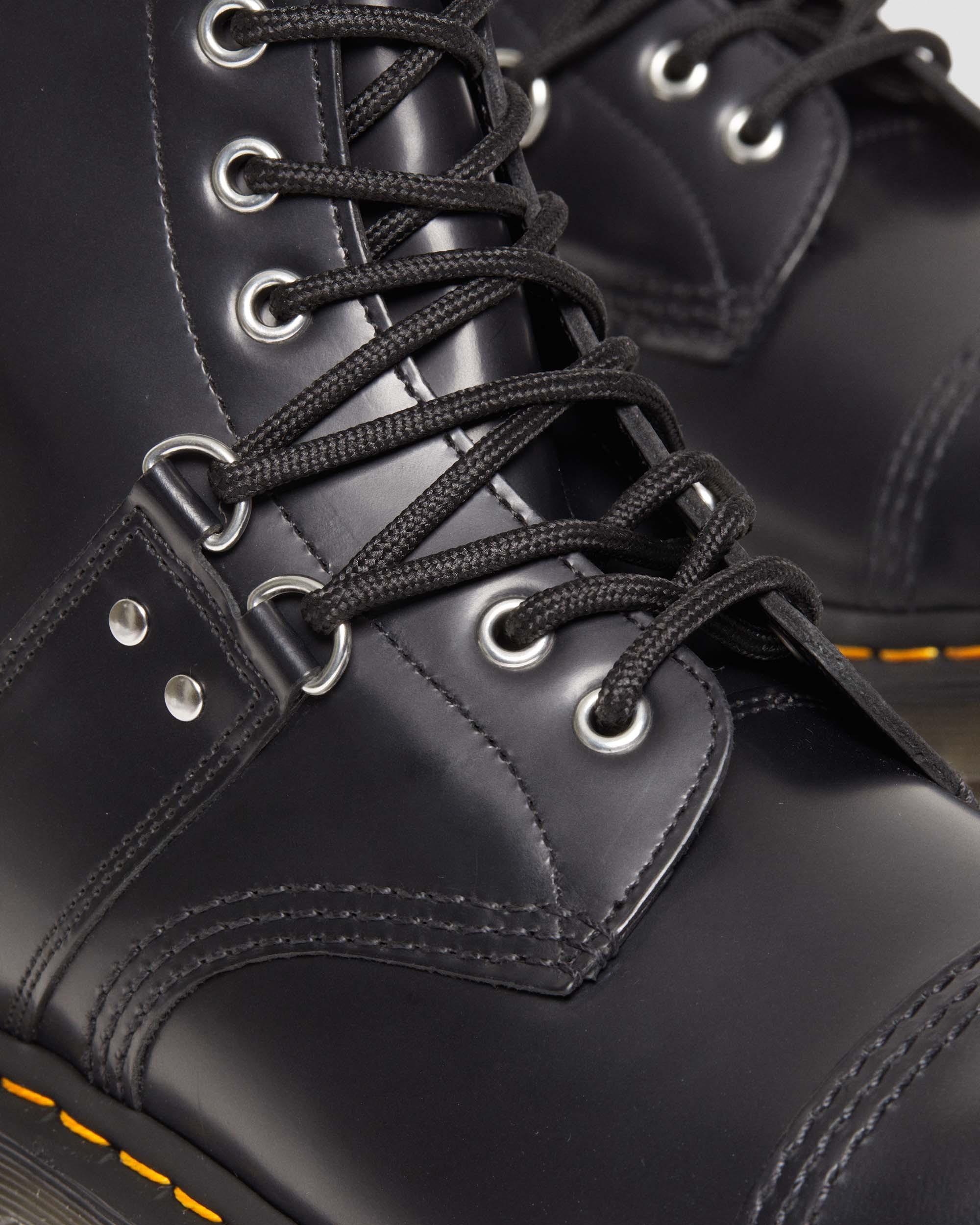 1460 HARDWARE POLISHED SMOOTH LEATHER BOOTS