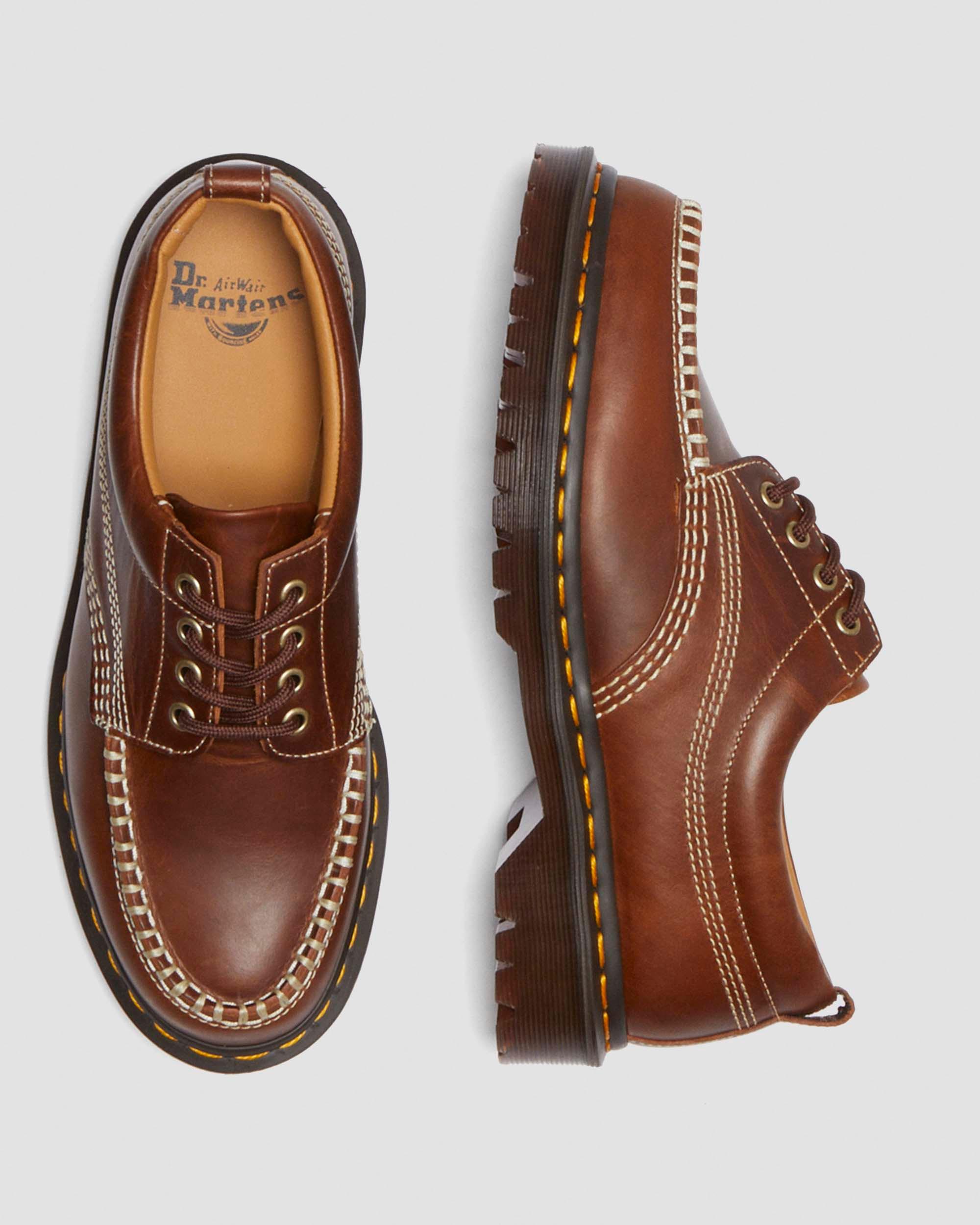 Lowell Leather Moc Toe Shoes