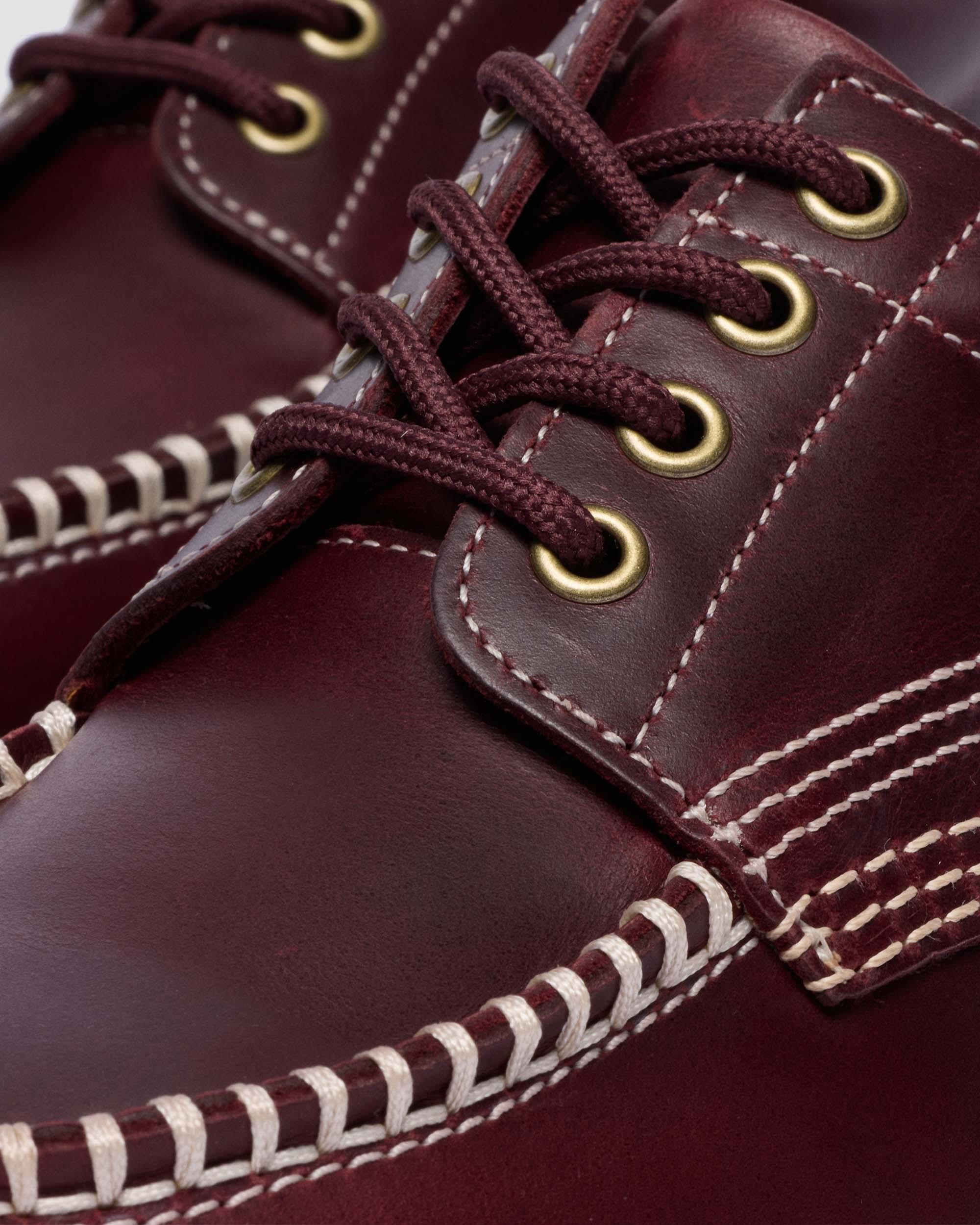 Lowell Leather Moc Toe Shoes