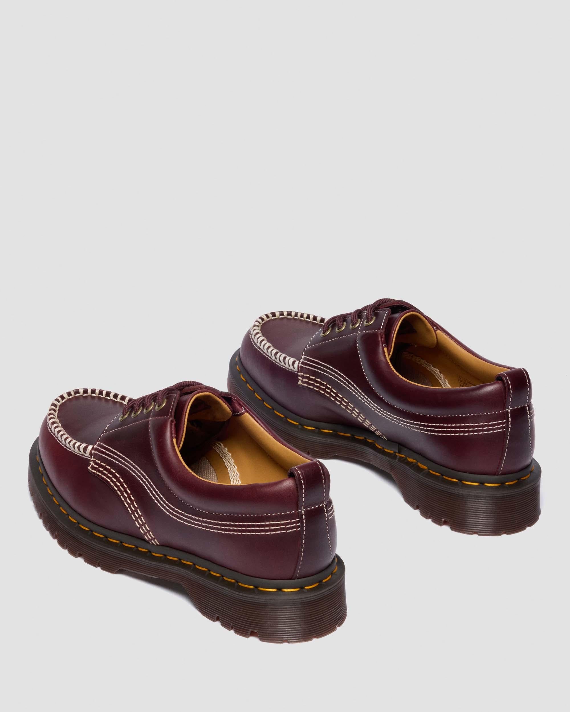 Lowell Leather Moc Toe Shoes