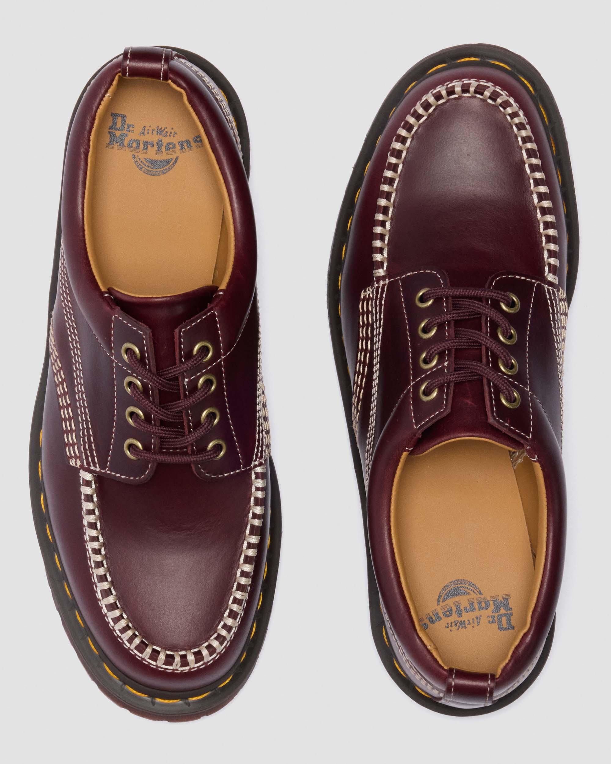 Lowell Leather Moc Toe Shoes