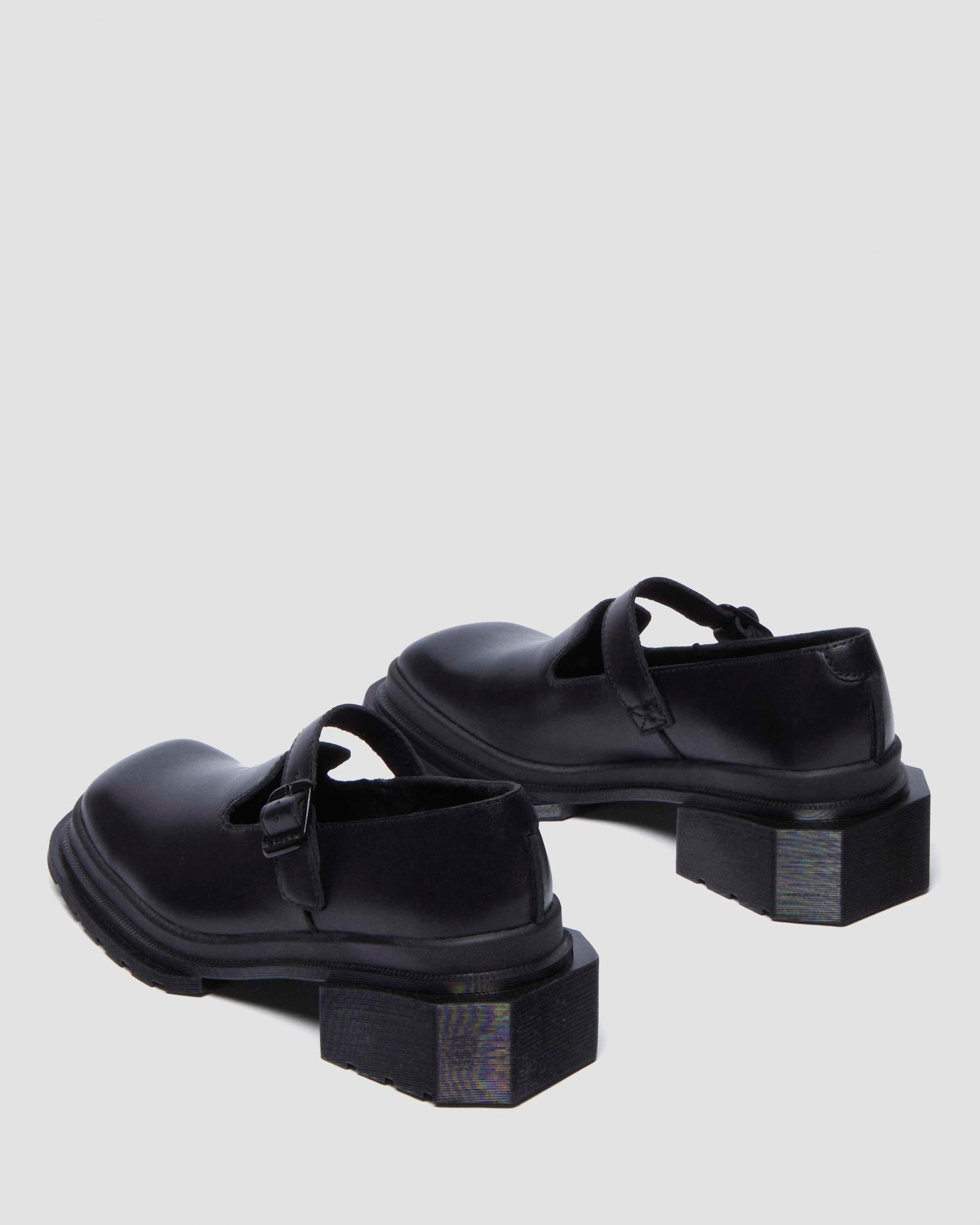 Maybole Square Toe Wanama Leather Mary Jane Shoes