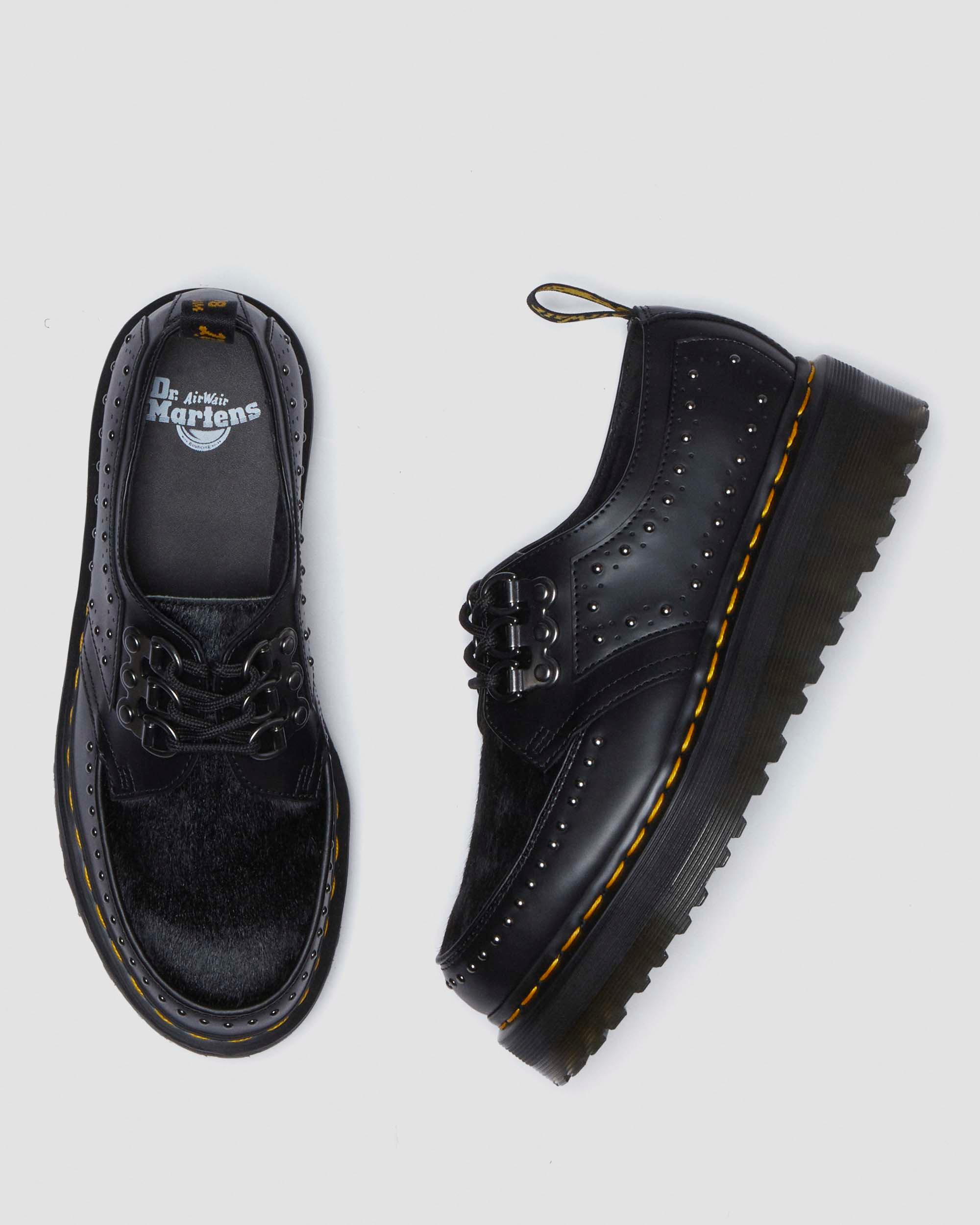 Ramsey 3-eye Leather Platform Creepers