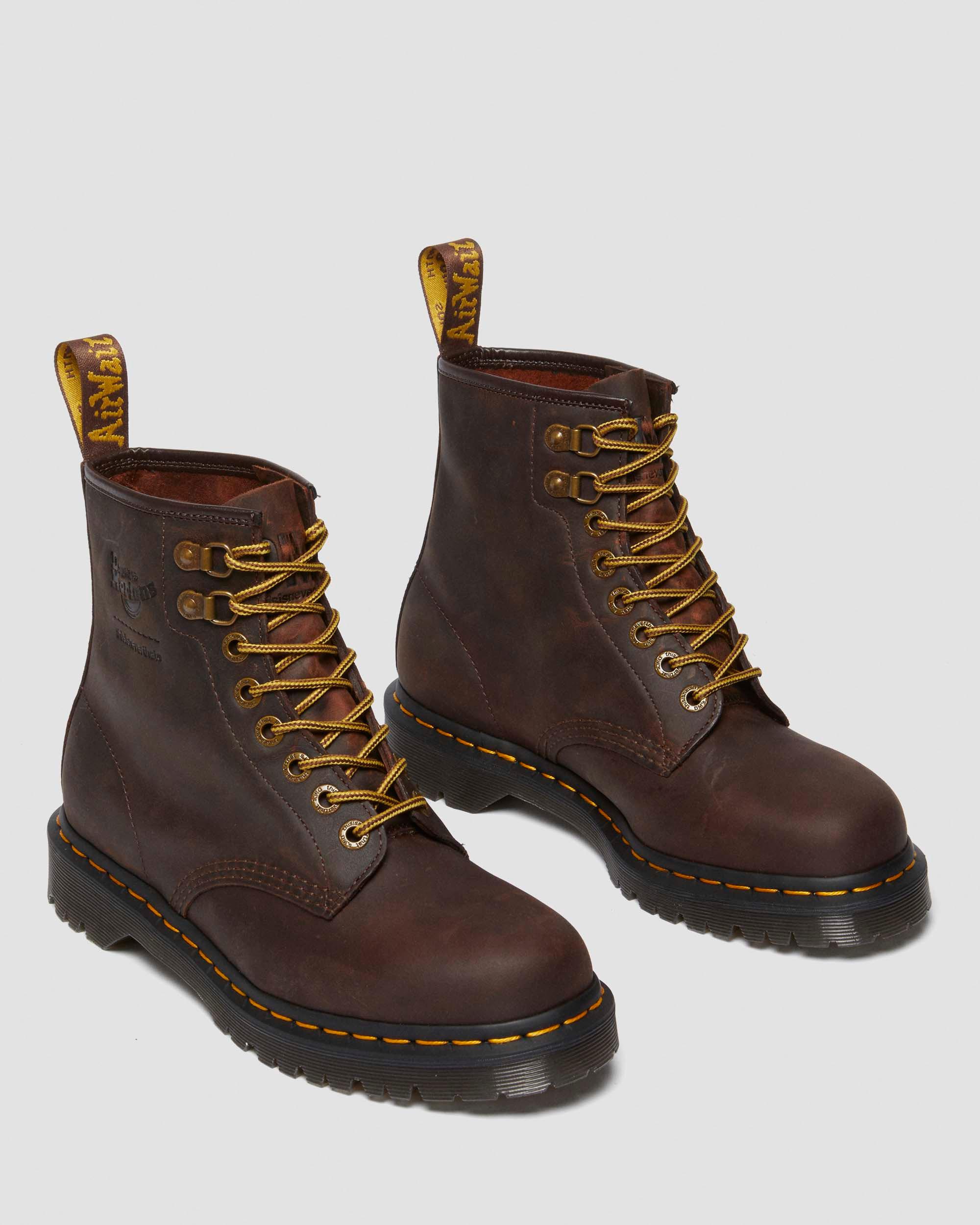 thisisneverthat 1460 Waxed Full Grain Leather Boots