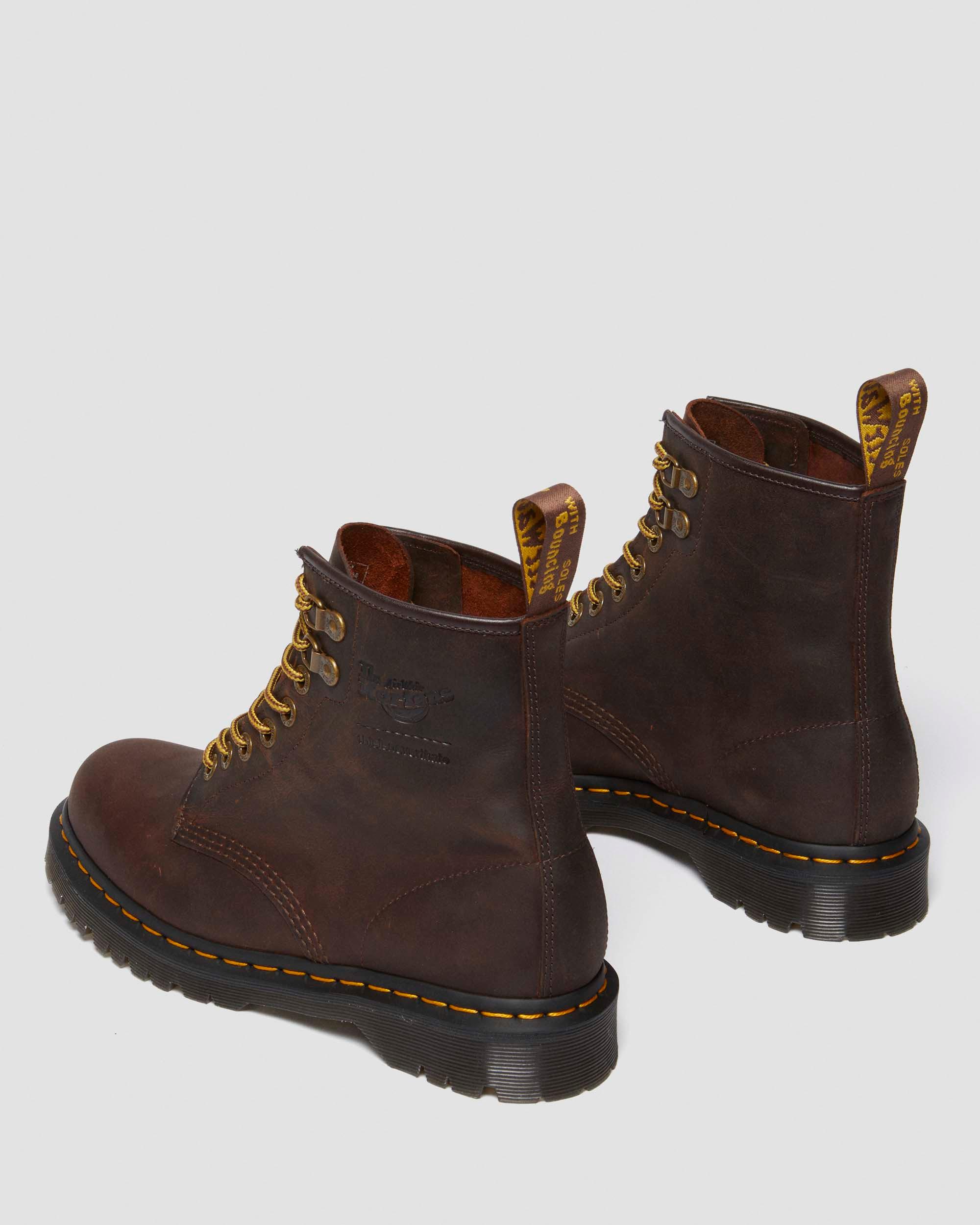 thisisneverthat 1460 Waxed Full Grain Leather Boots