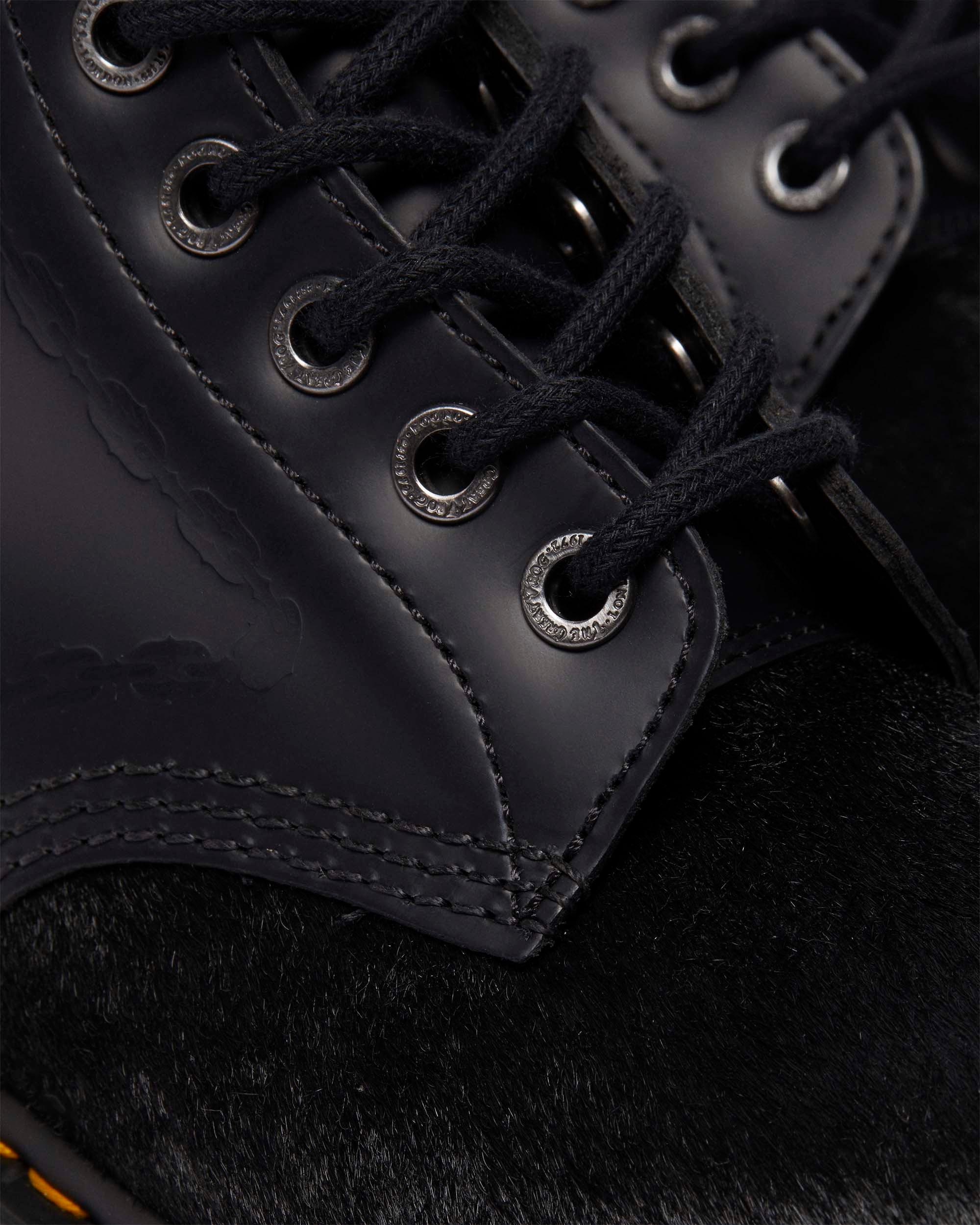 The Great Frog 1460 Bex Smooth Hair On Leather Lace-Up Ankle Boots