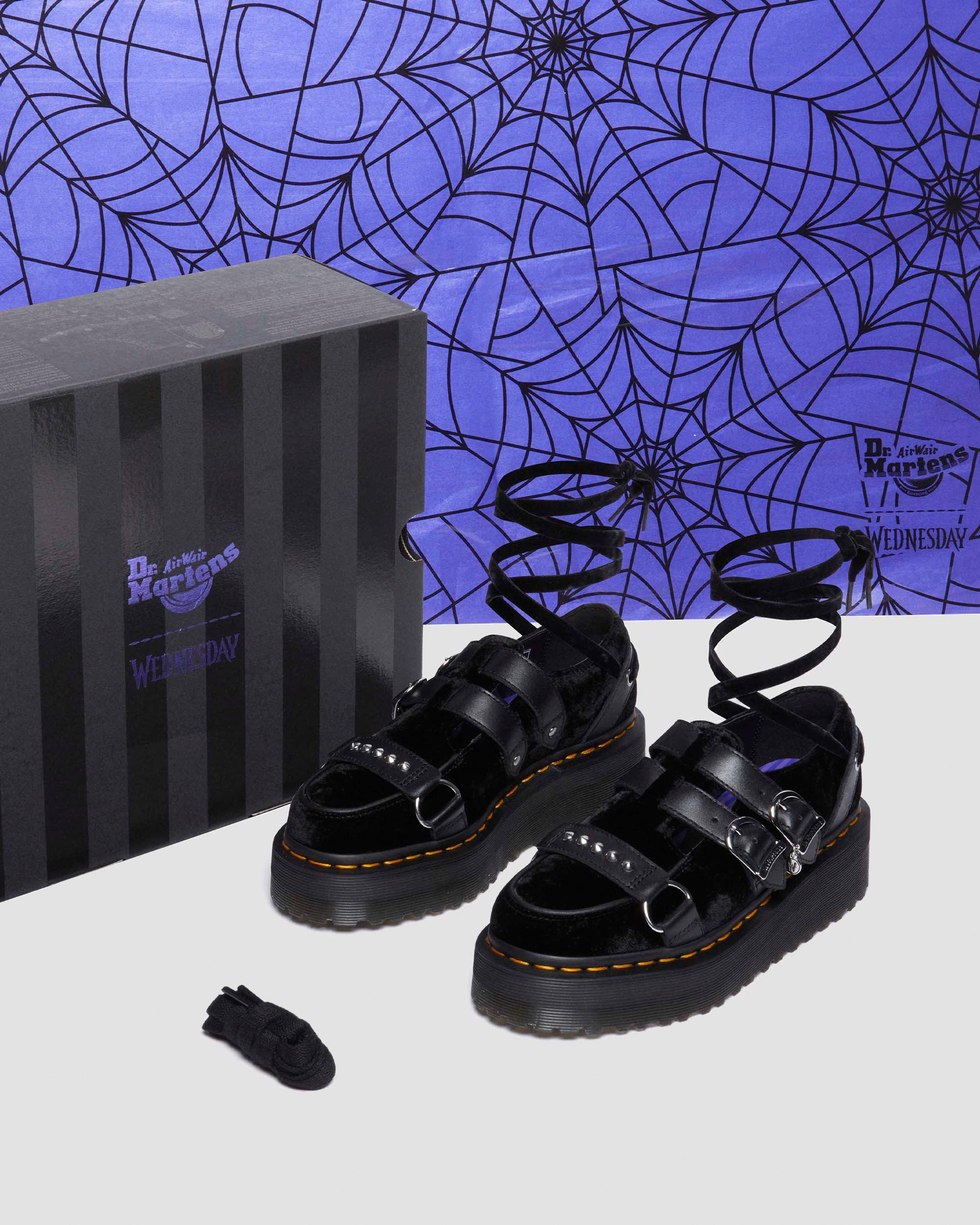 Wednesday Ramsey Quad Wanama Leather Platform Creepers