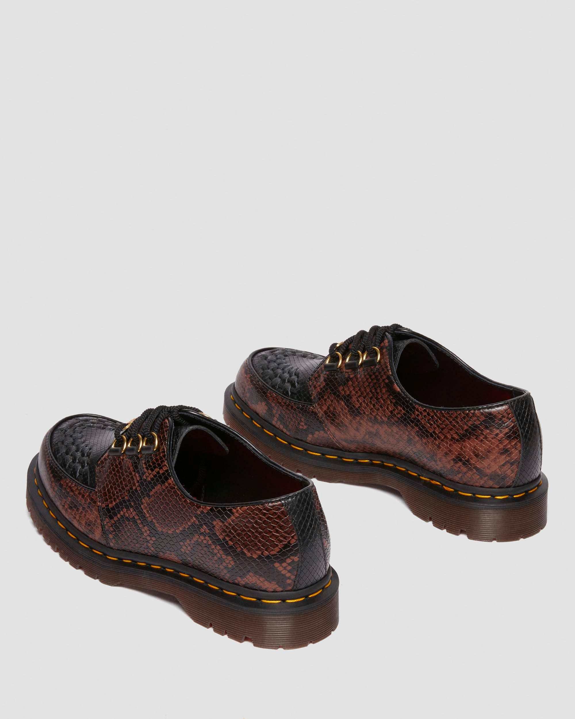 Ramsey Year of the Snake Smooth Leather Shoes