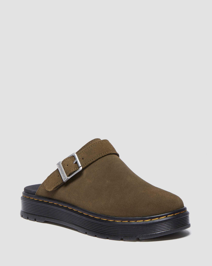 【関送無料】 Dr.Martens Brookline Mule スエード サンダル Dr Martens☆BROOKLINE MULE☆兼用☆2色 (Dr.Martens/サンダル
