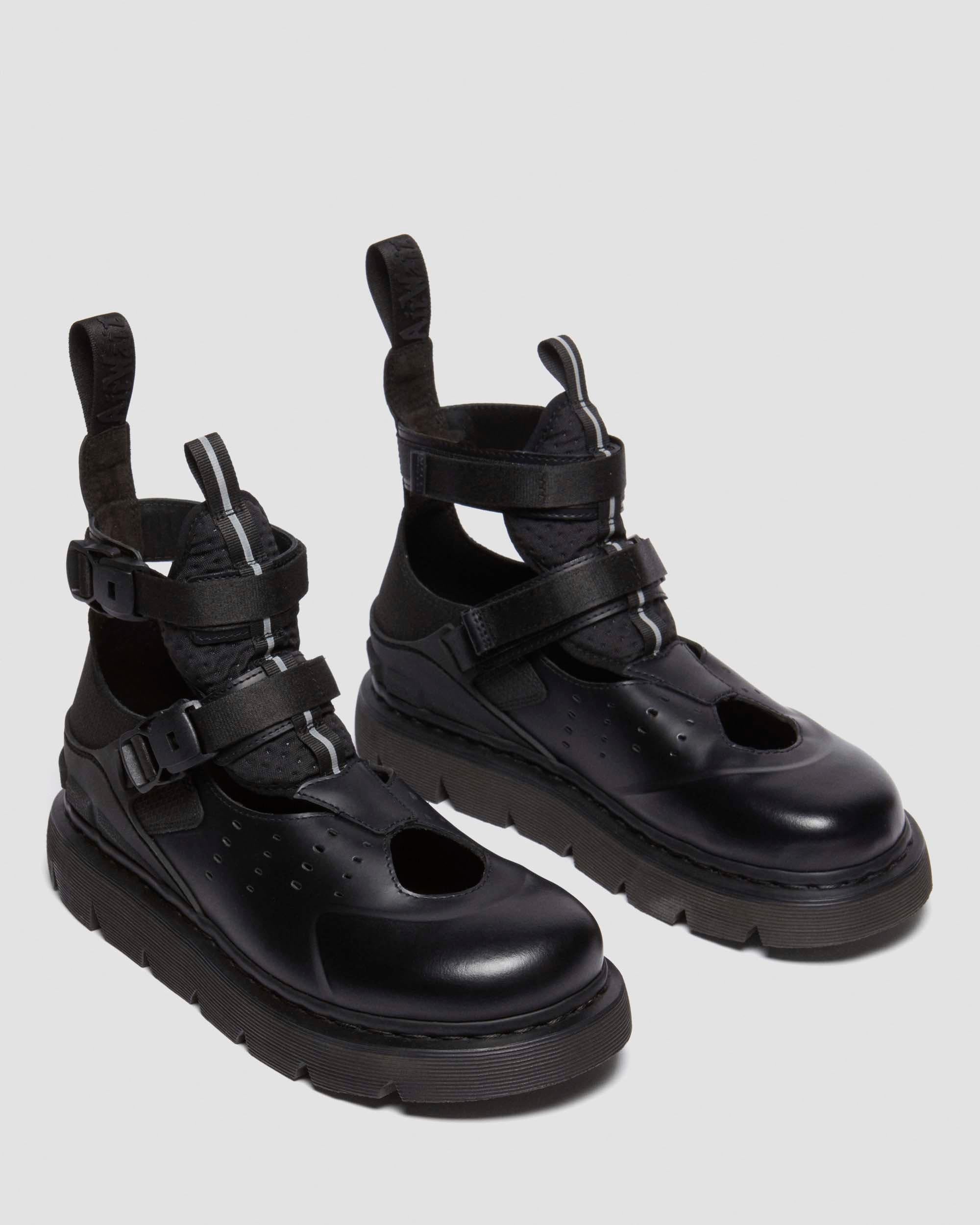 14XX VENT XX01 Smooth Leather Gladiator Sandals