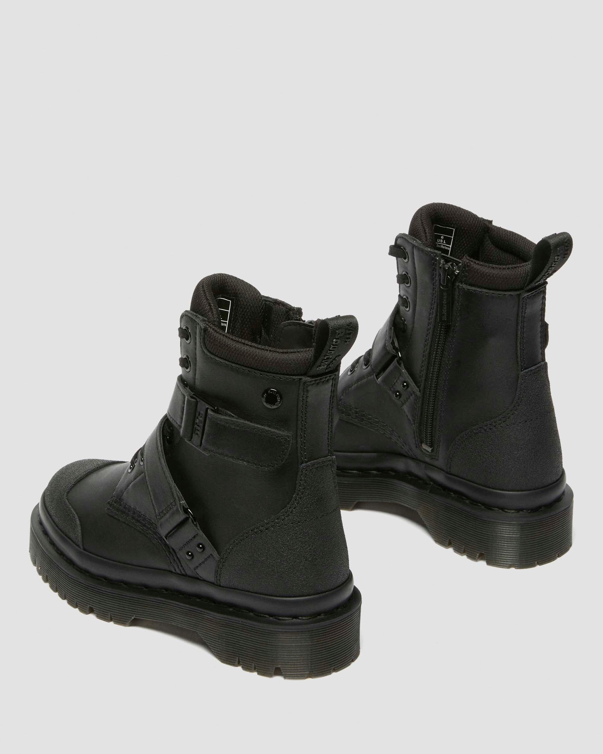 1460 Bex Tech Strap Leather Boots