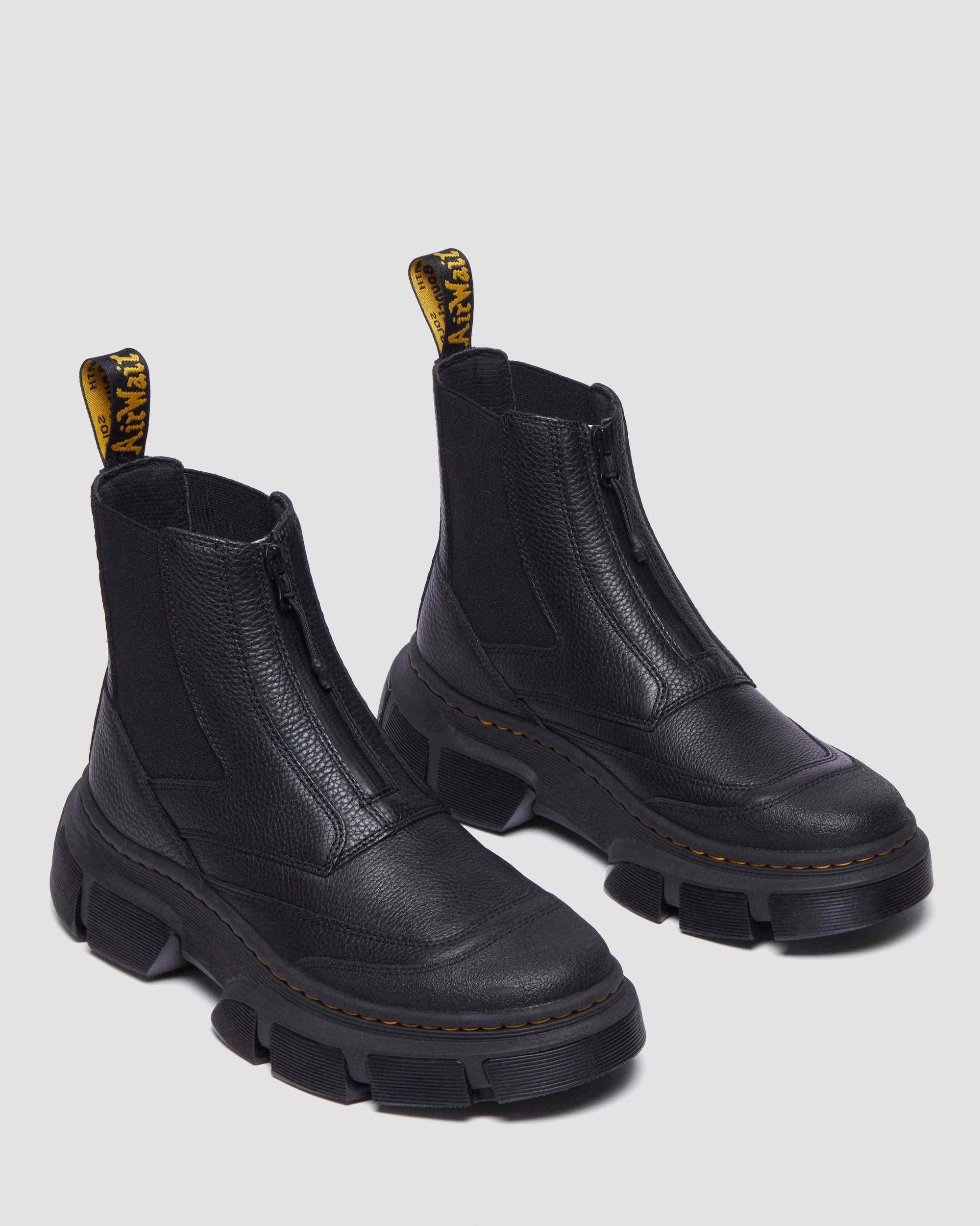 Dmxl Zip Chelsea Leather Boots