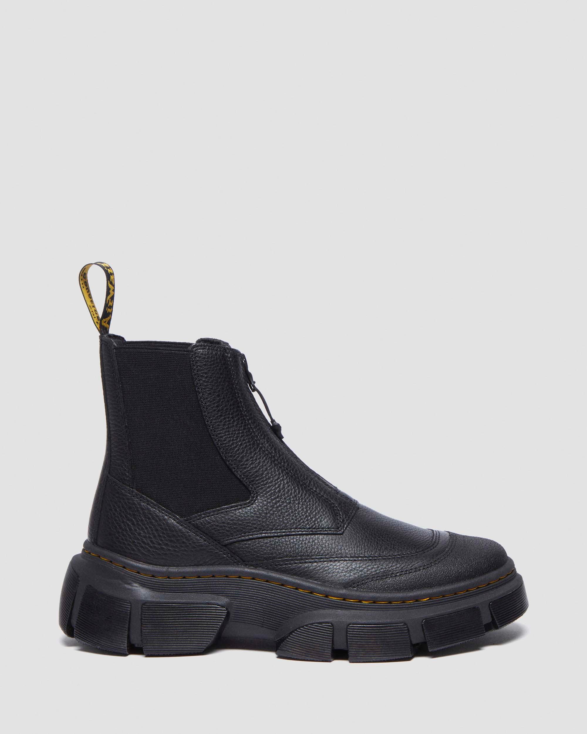 Dmxl Zip Chelsea Leather Boots