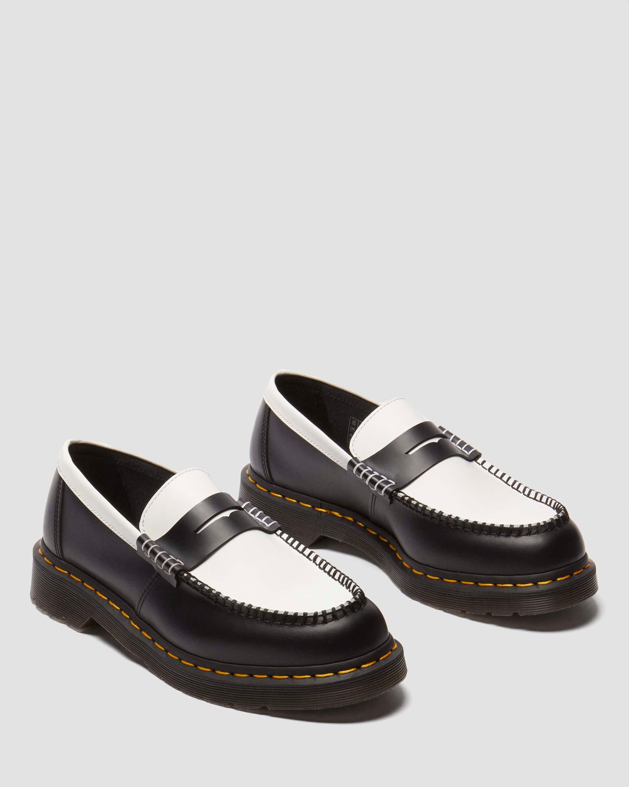 Penton Two-tone Smooth Leather Loafers