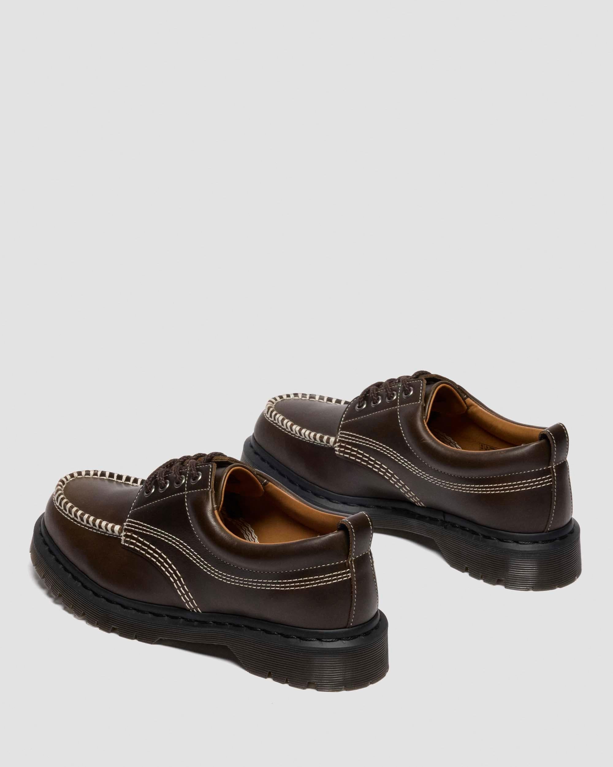 Lowell Orleans Leather Moc Toe Shoes