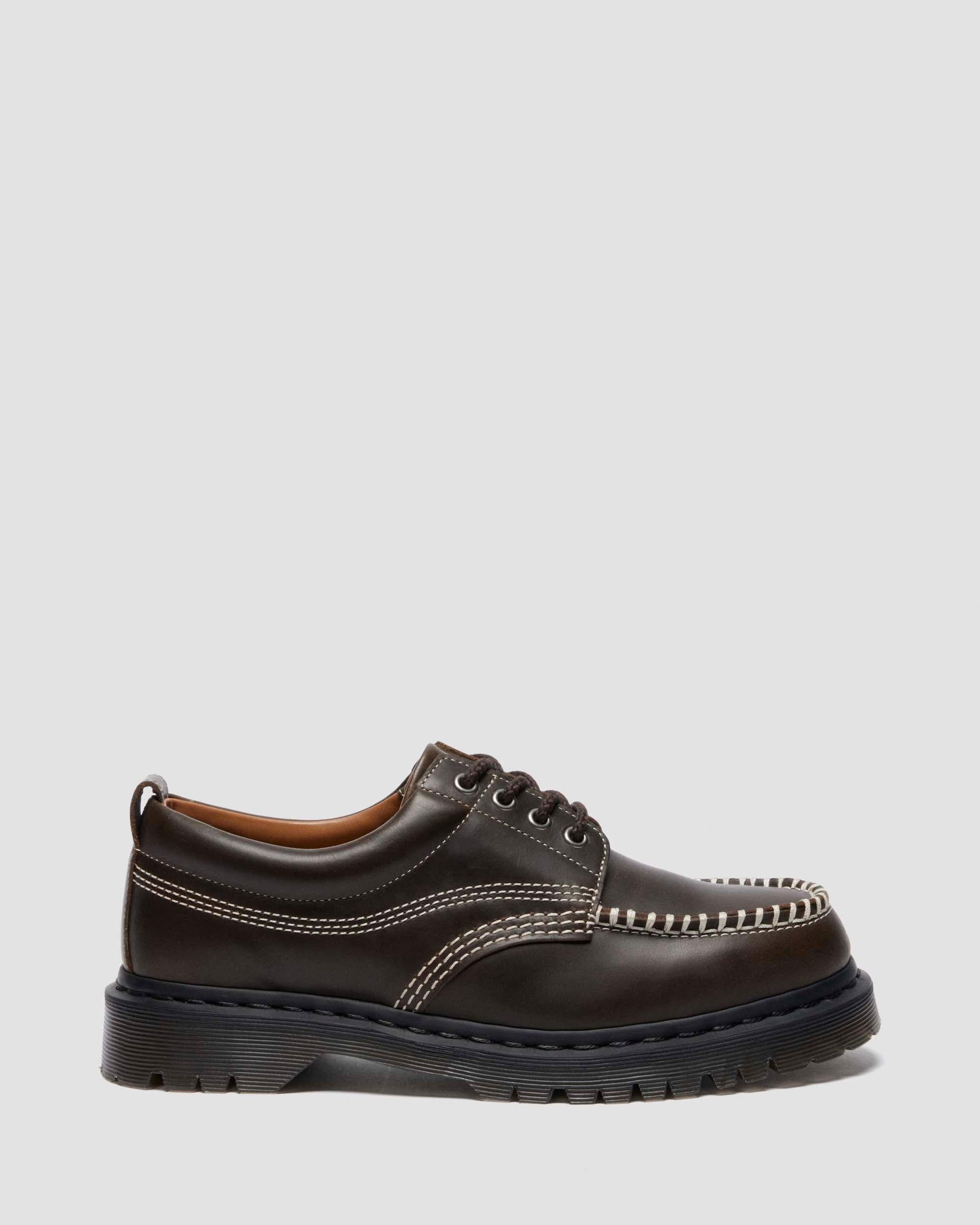 Lowell Orleans Leather Moc Toe Shoes