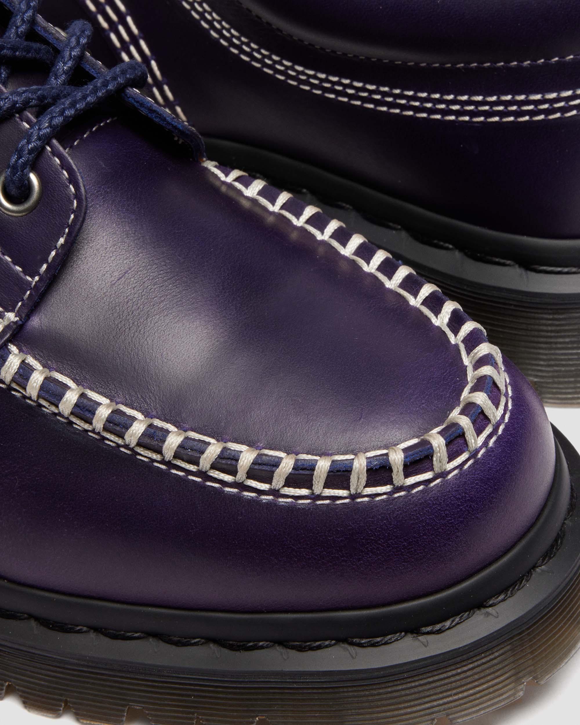 Lowell Orleans Leather Moc Toe Shoes