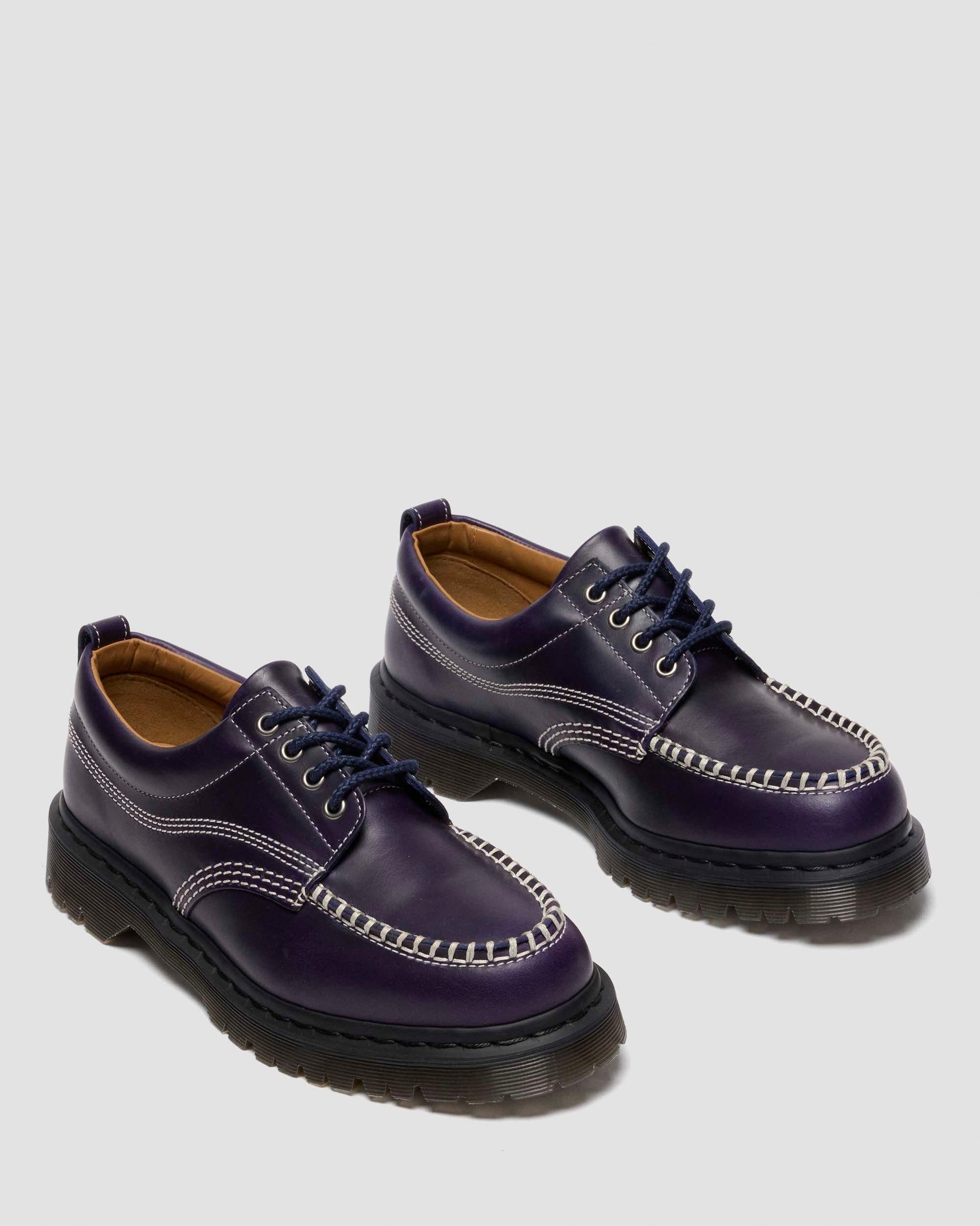 Lowell Orleans Leather Moc Toe Shoes