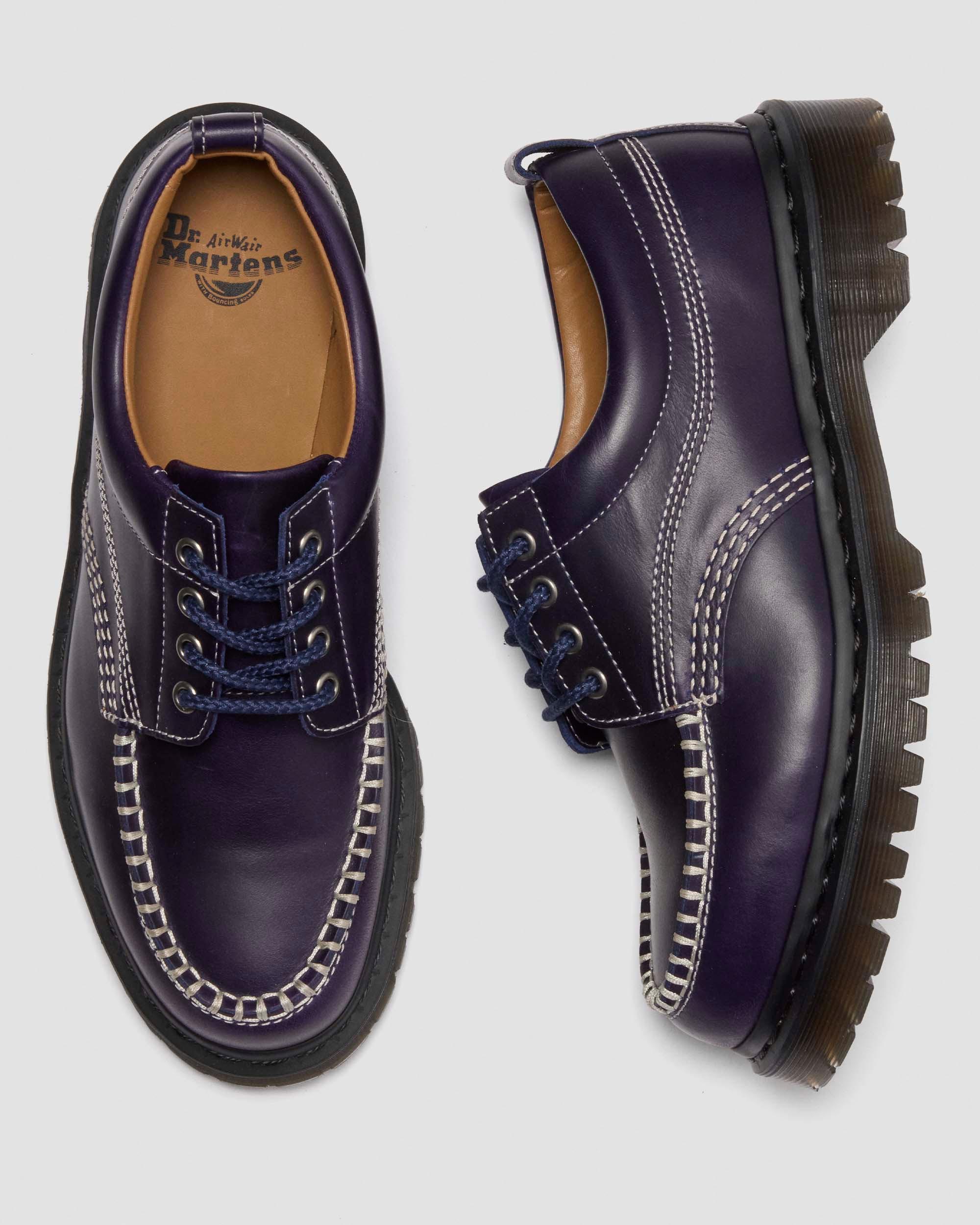 Lowell Orleans Leather Moc Toe Shoes