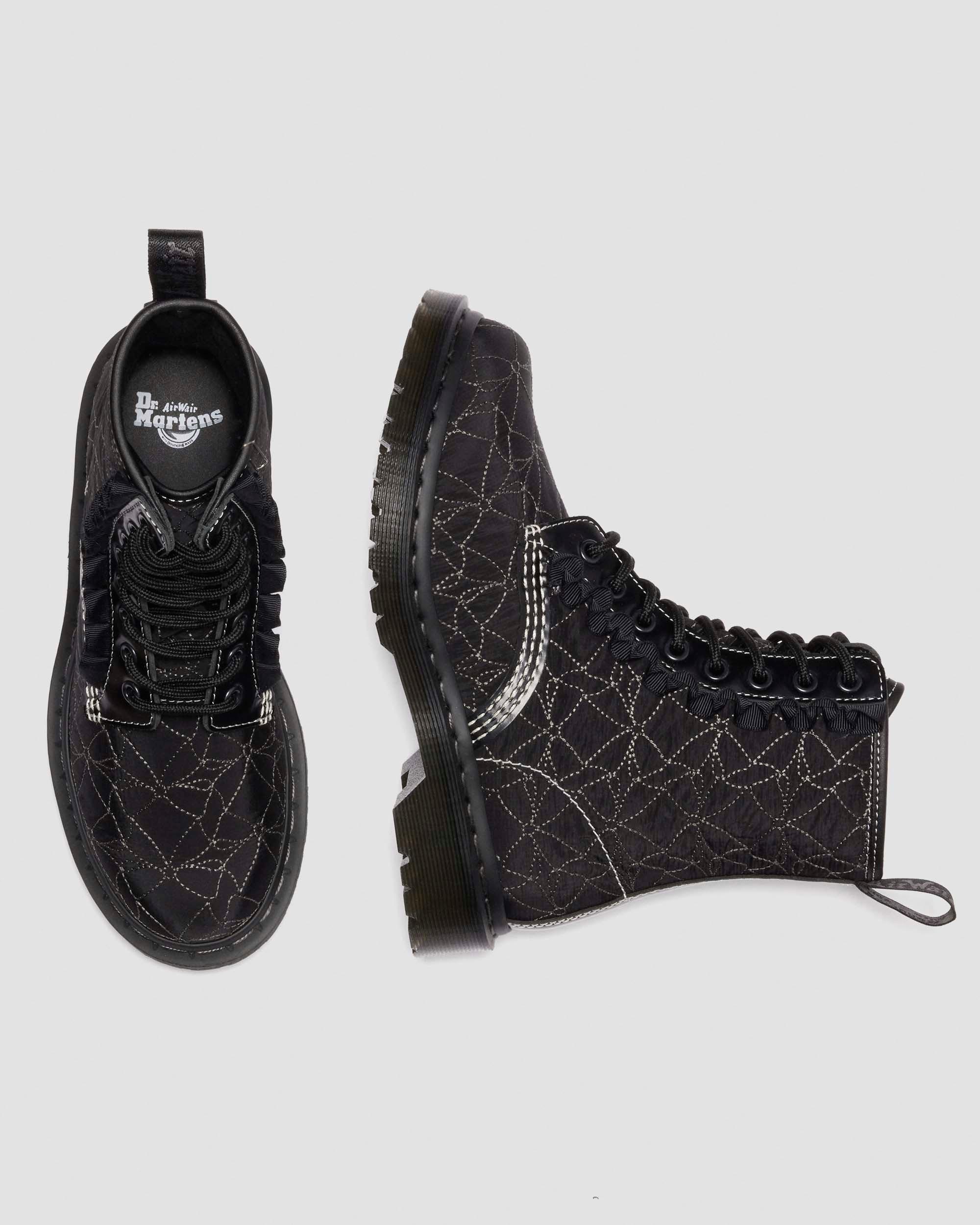 1460 Frill Leather Lace Up Boots