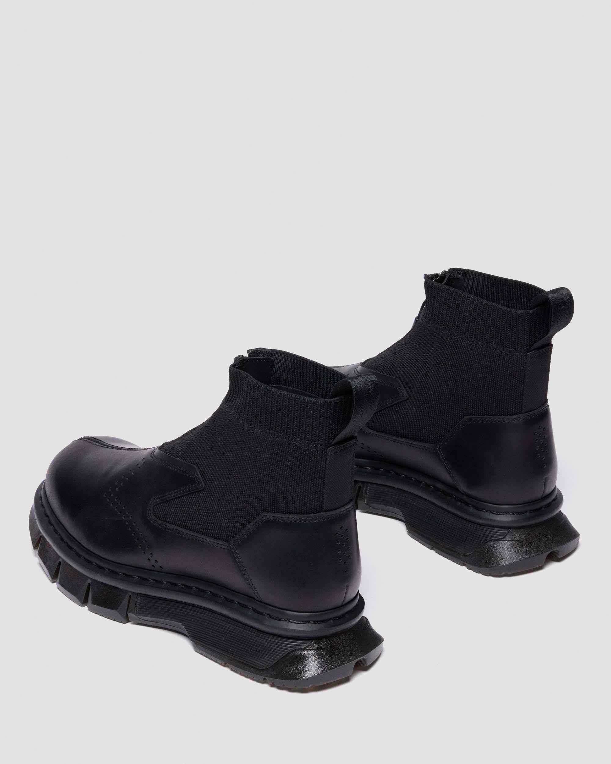 14XX Qubist Zip Orleans Leather Boots