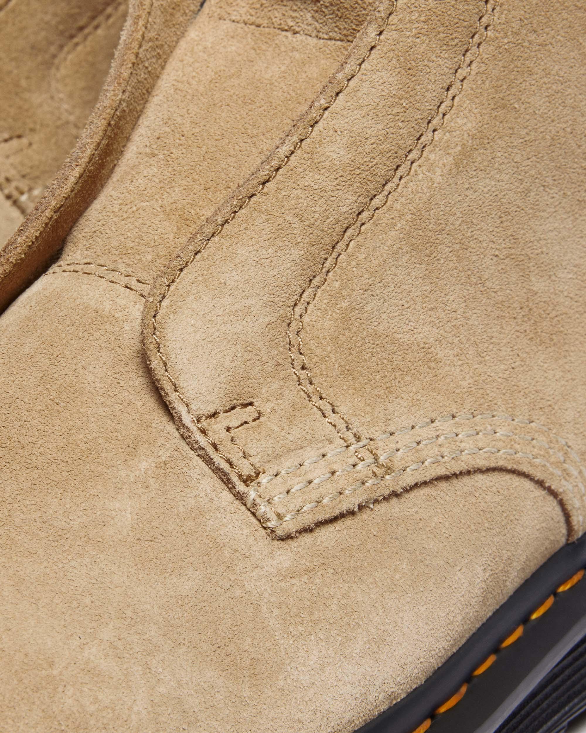 Zebzag Laceless Slip-on Suede Boots