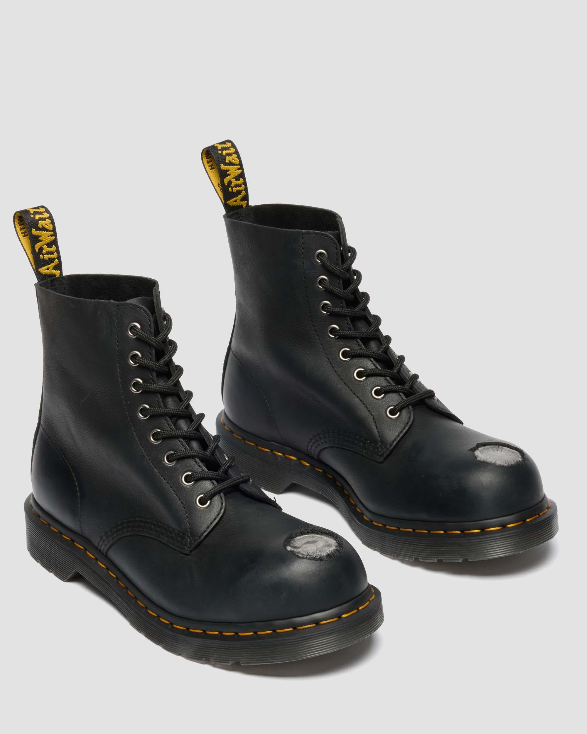 1460 Metal Toe Leather Boots