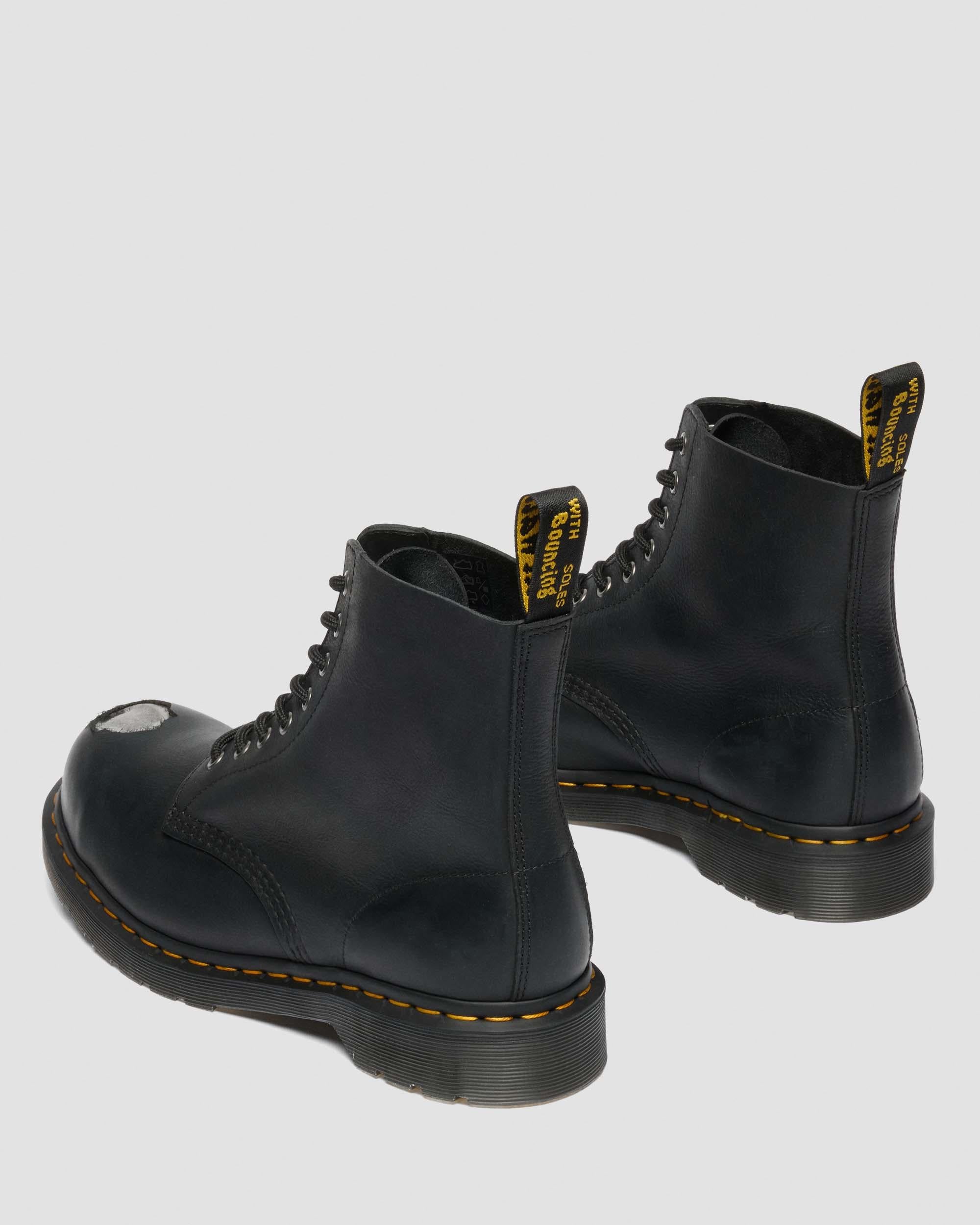 1460 Metal Toe Leather Boots